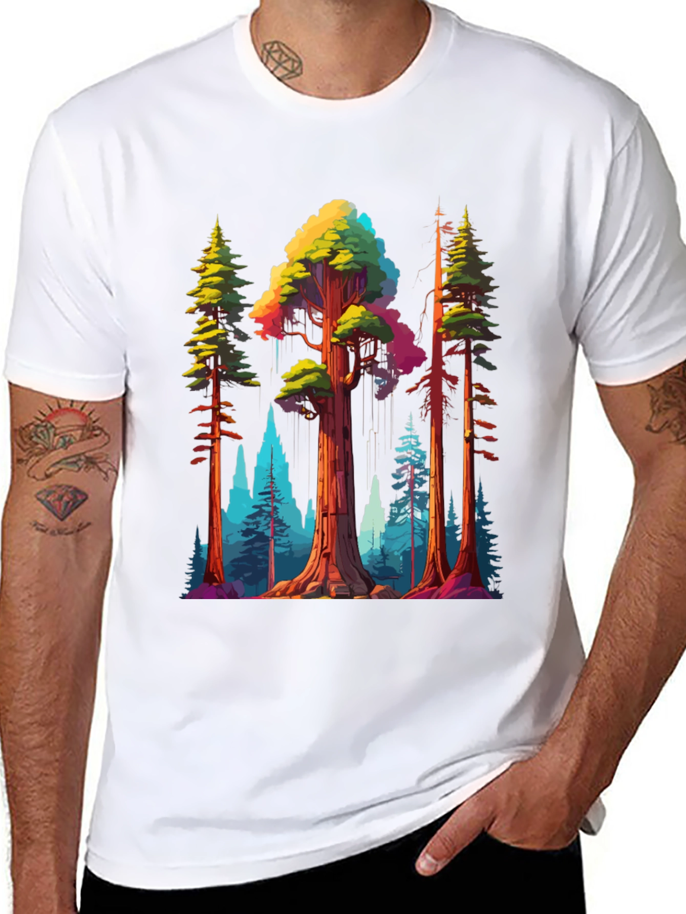 Sequoia Forest Graphic Tee