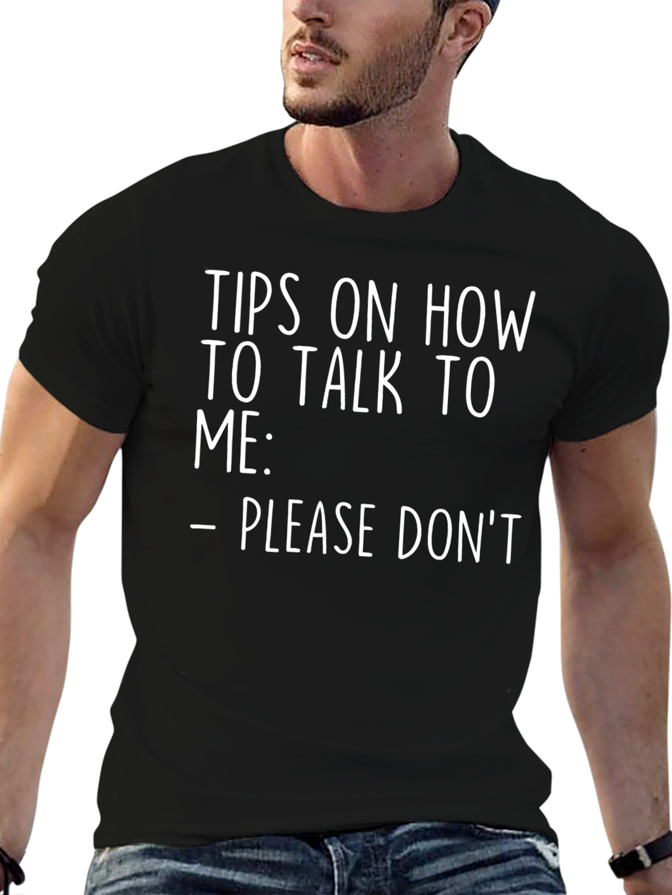 Funny Please Dont Graphic T-Shirt