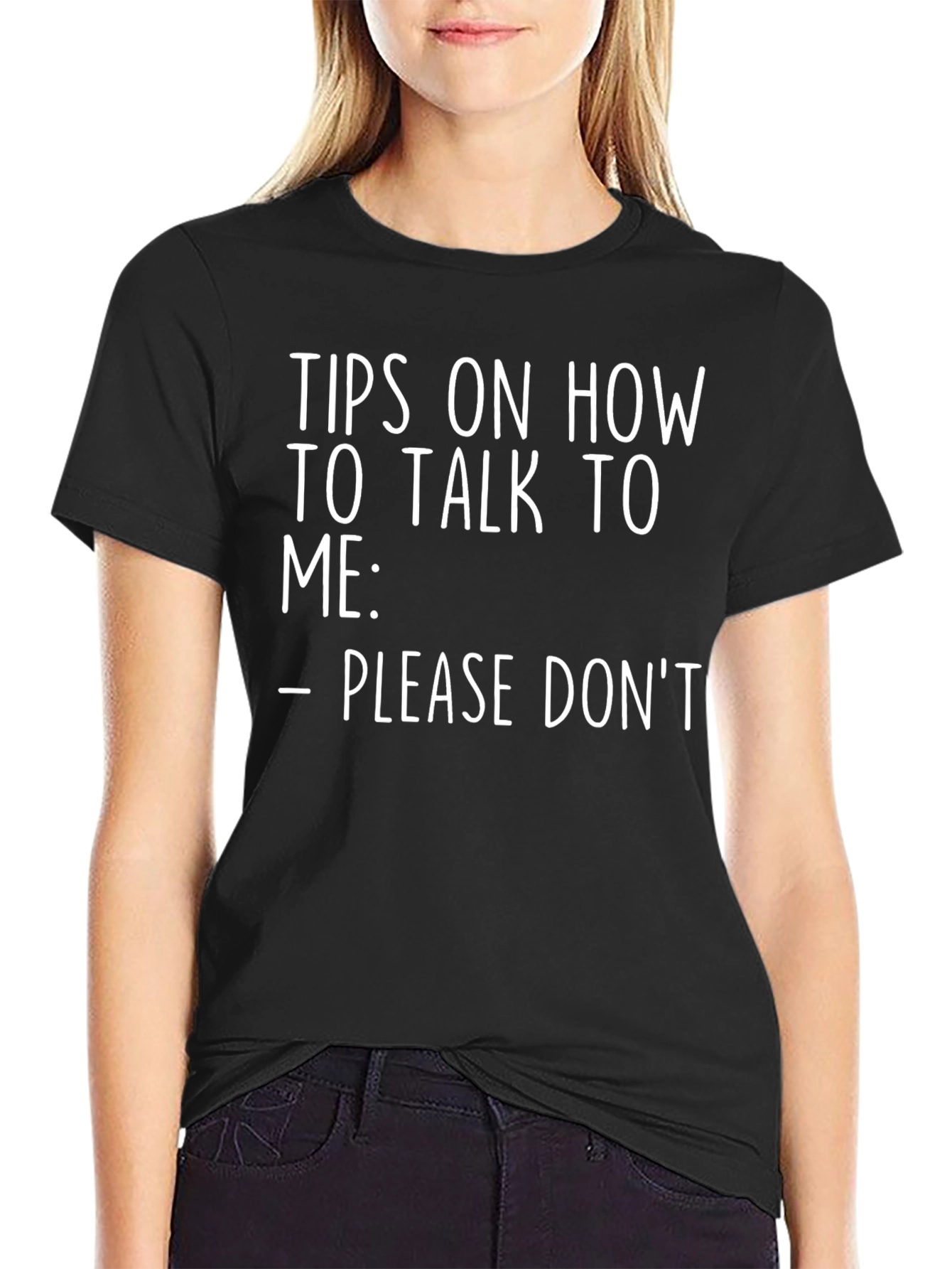 Funny Please Dont Graphic T-Shirt