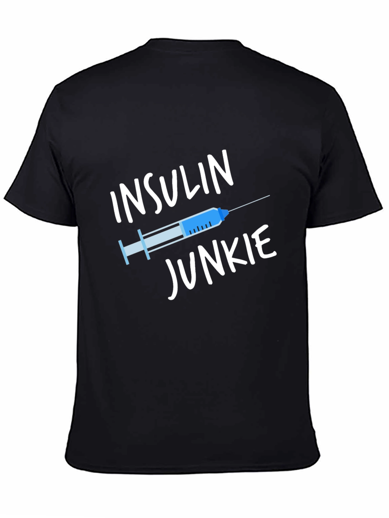 Insulin Junkie Graphic T-Shirt - Diabetes Awareness