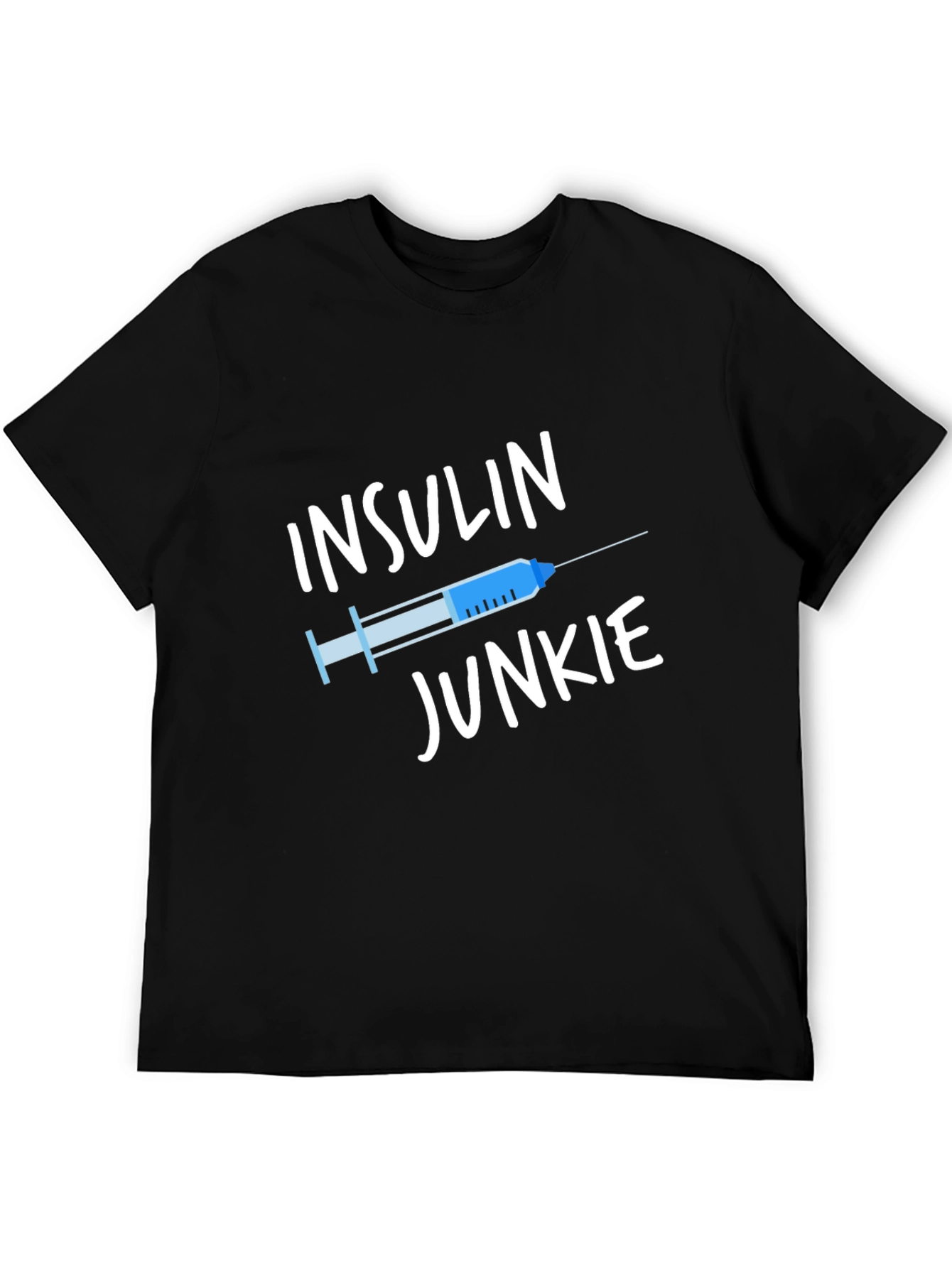 Insulin Junkie Graphic T-Shirt - Diabetes Awareness