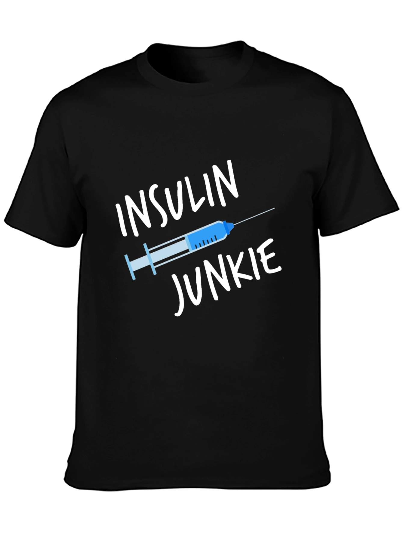 Insulin Junkie Graphic T-Shirt - Diabetes Awareness