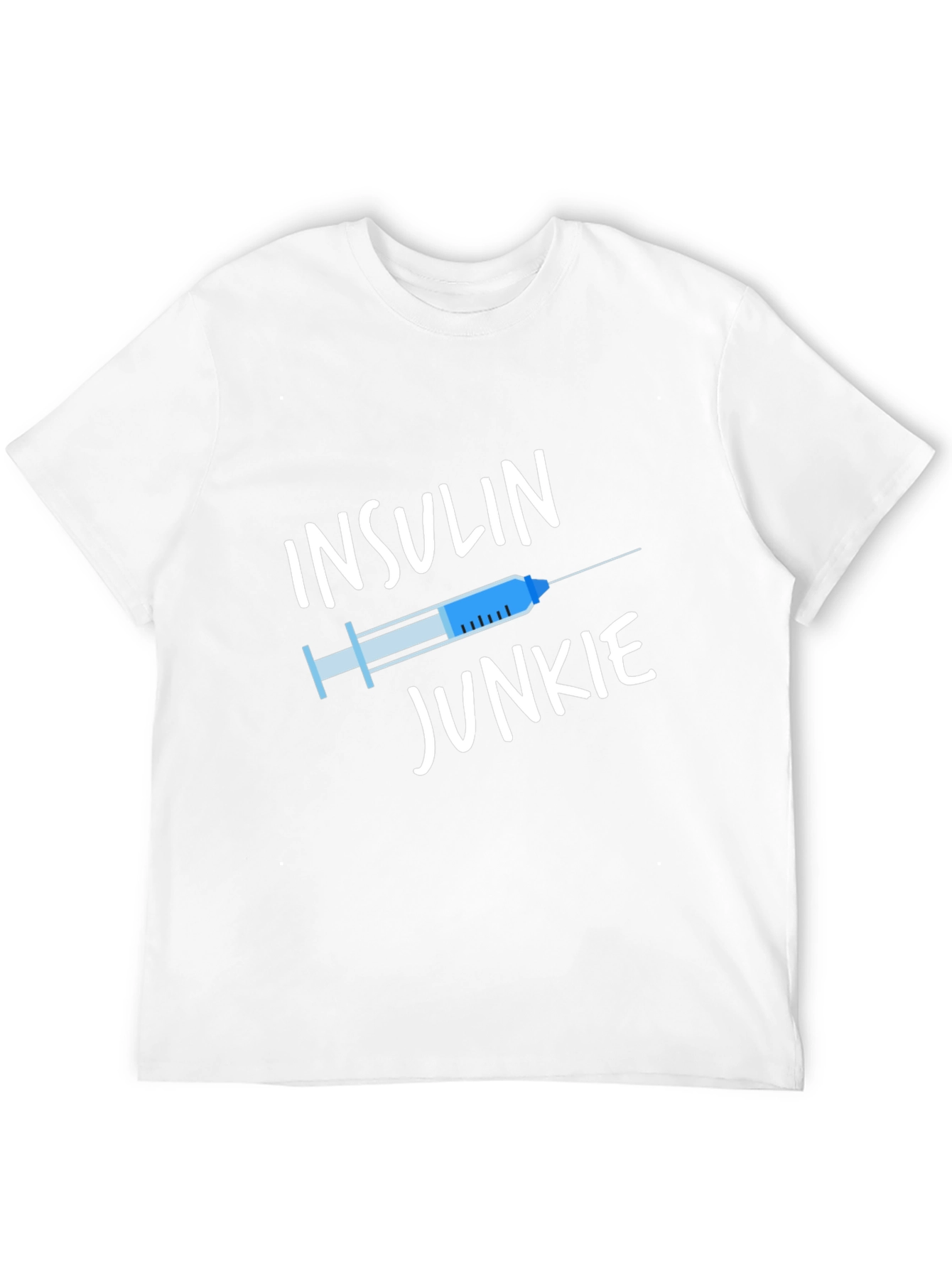 Insulin Junkie Graphic T-Shirt - Diabetes Awareness