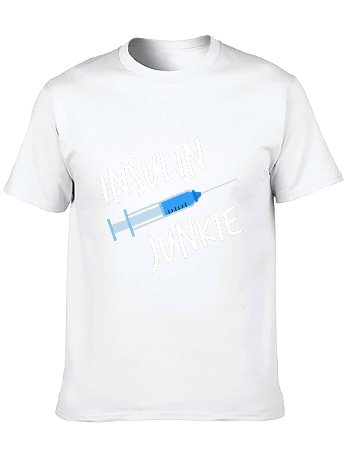Insulin Junkie Graphic T-Shirt - Diabetes Awareness