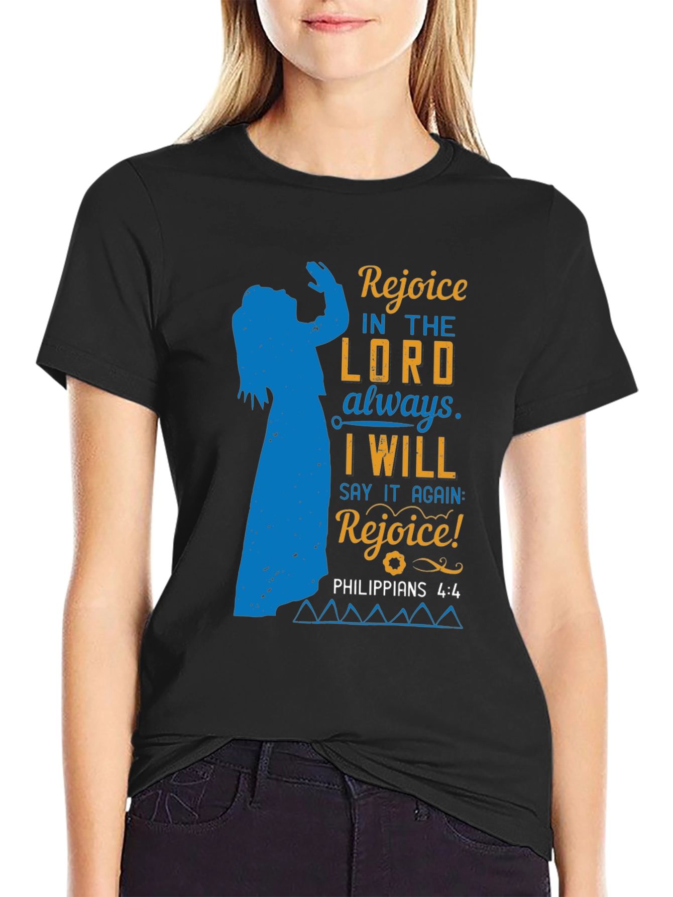 Rejoice in the Lord T-Shirt - Philippians 4:4