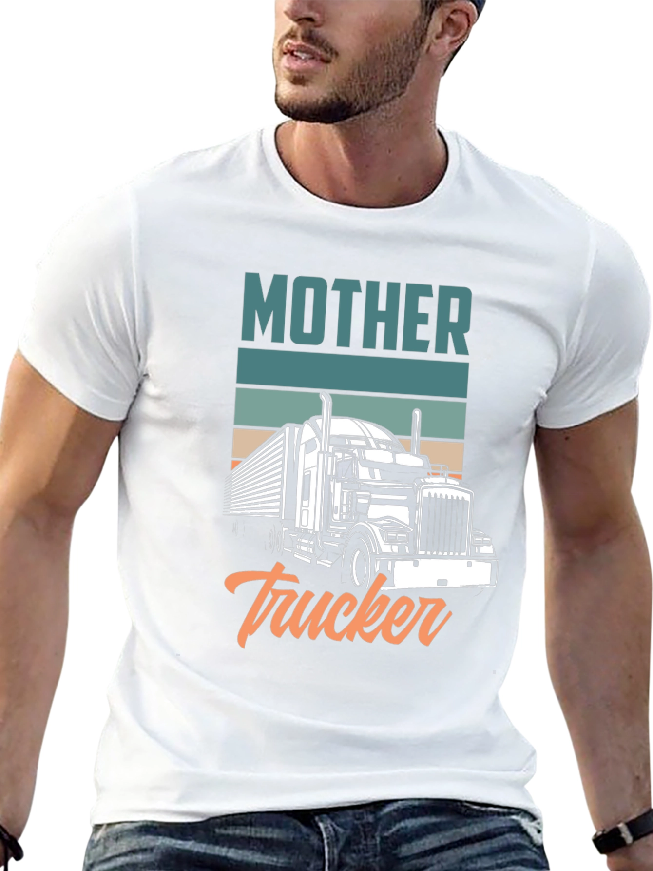 Mother Trucker T-Shirt - Truck Driver Tee