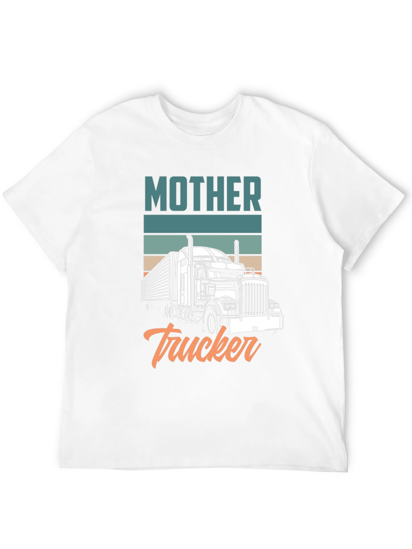 Mother Trucker T-Shirt - Truck Driver Tee