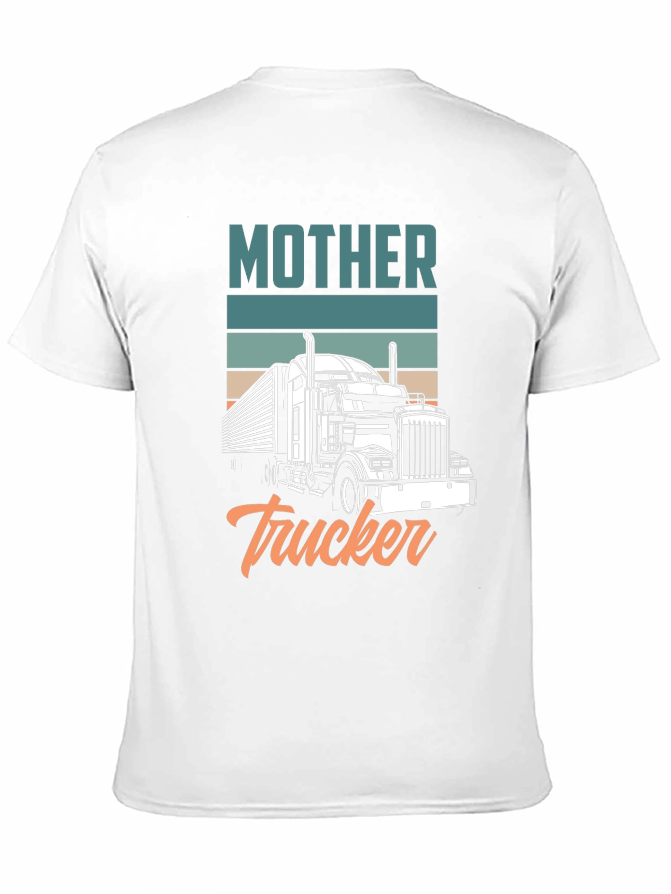 Mother Trucker T-Shirt - Truck Driver Tee