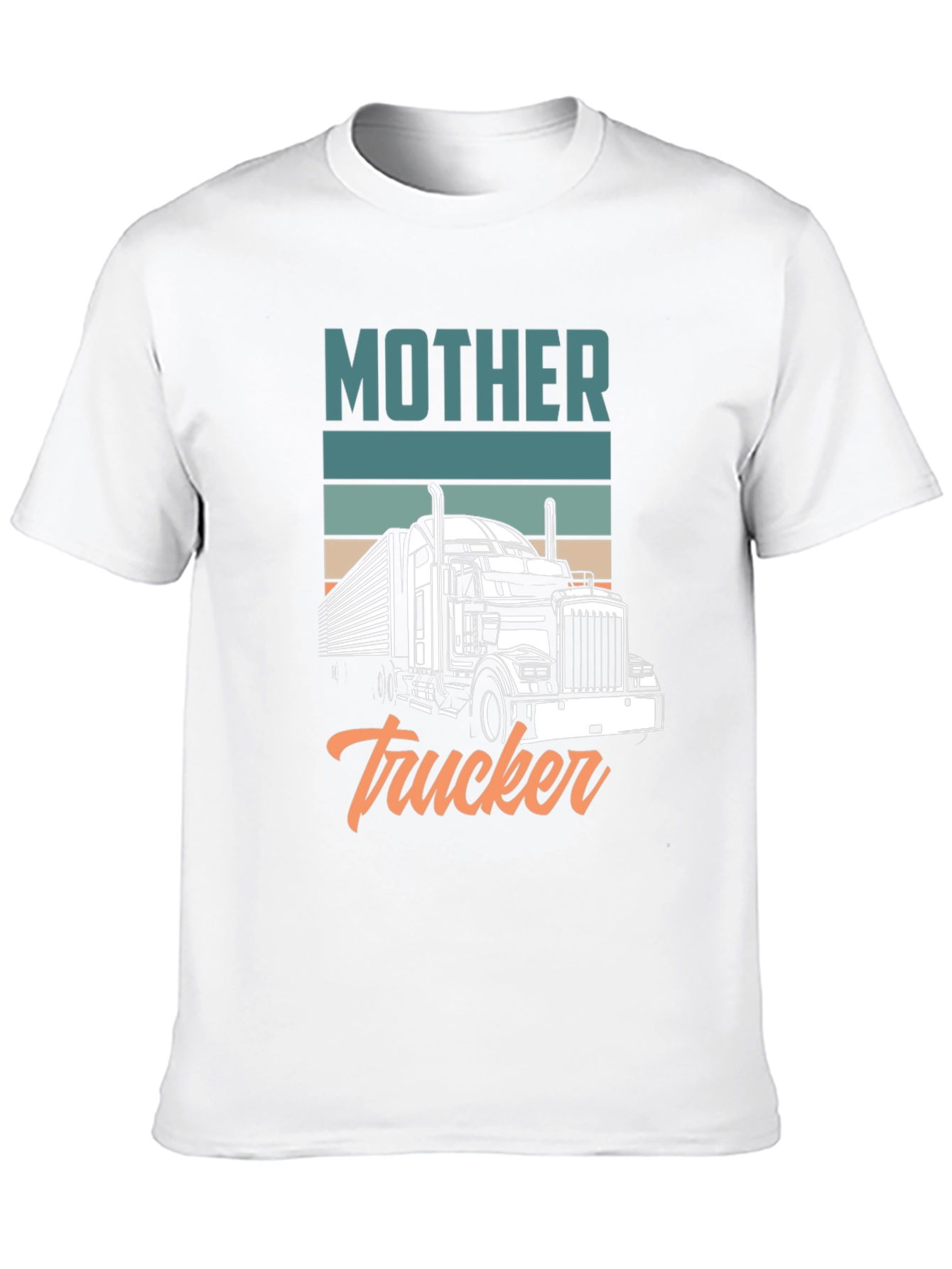 Mother Trucker T-Shirt - Truck Driver Tee