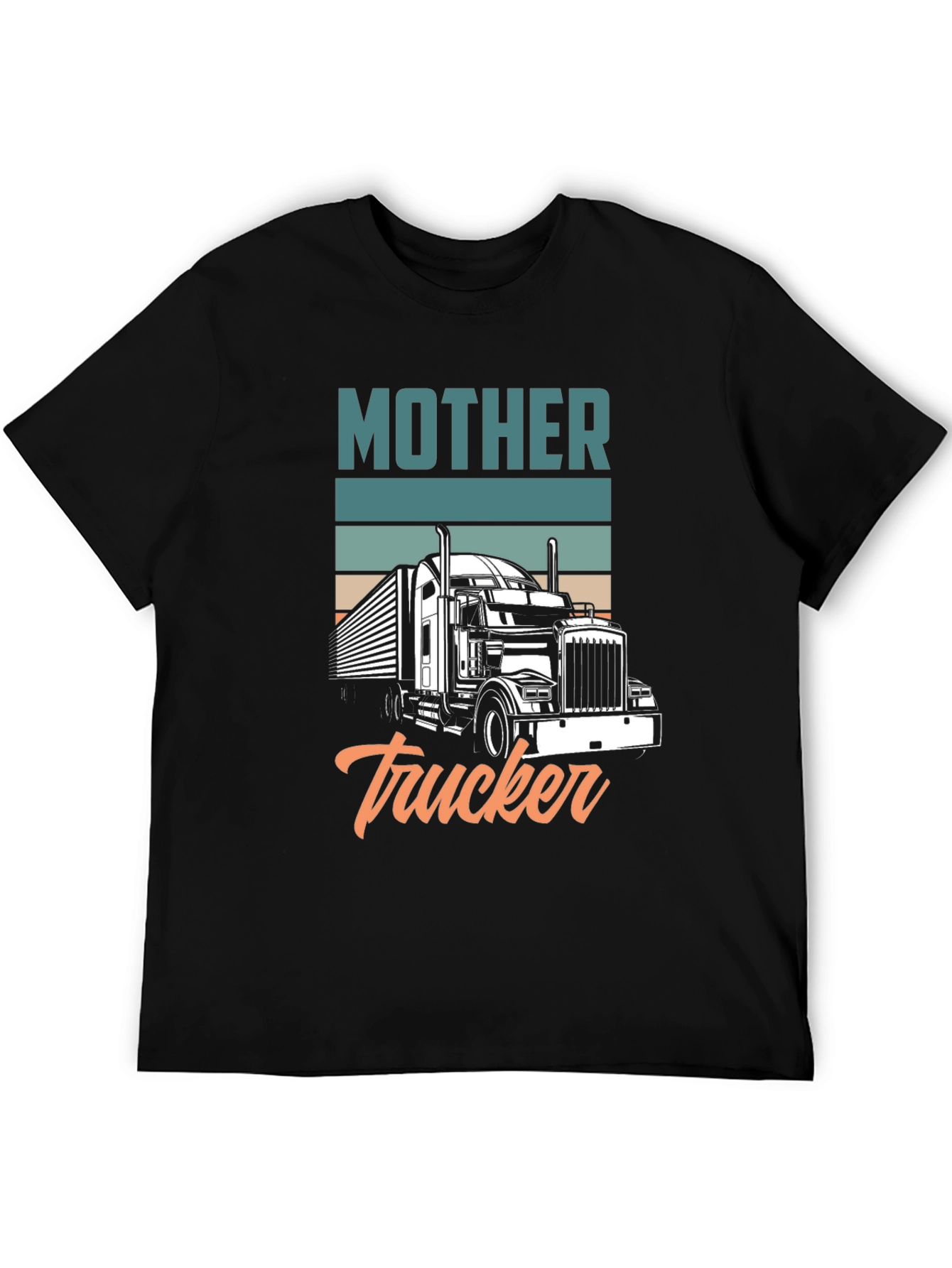 Mother Trucker T-Shirt - Truck Driver Tee