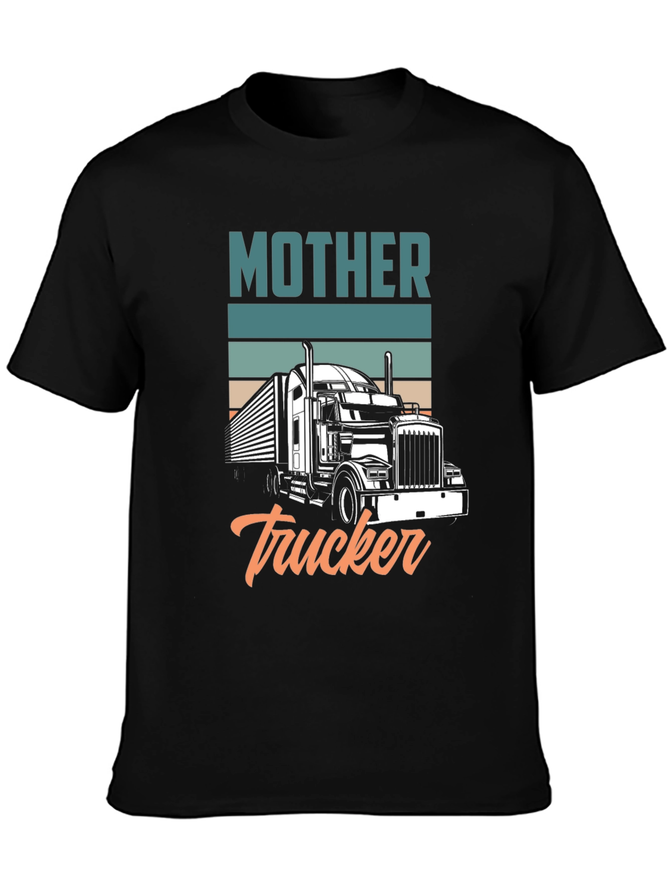 Mother Trucker T-Shirt - Truck Driver Tee