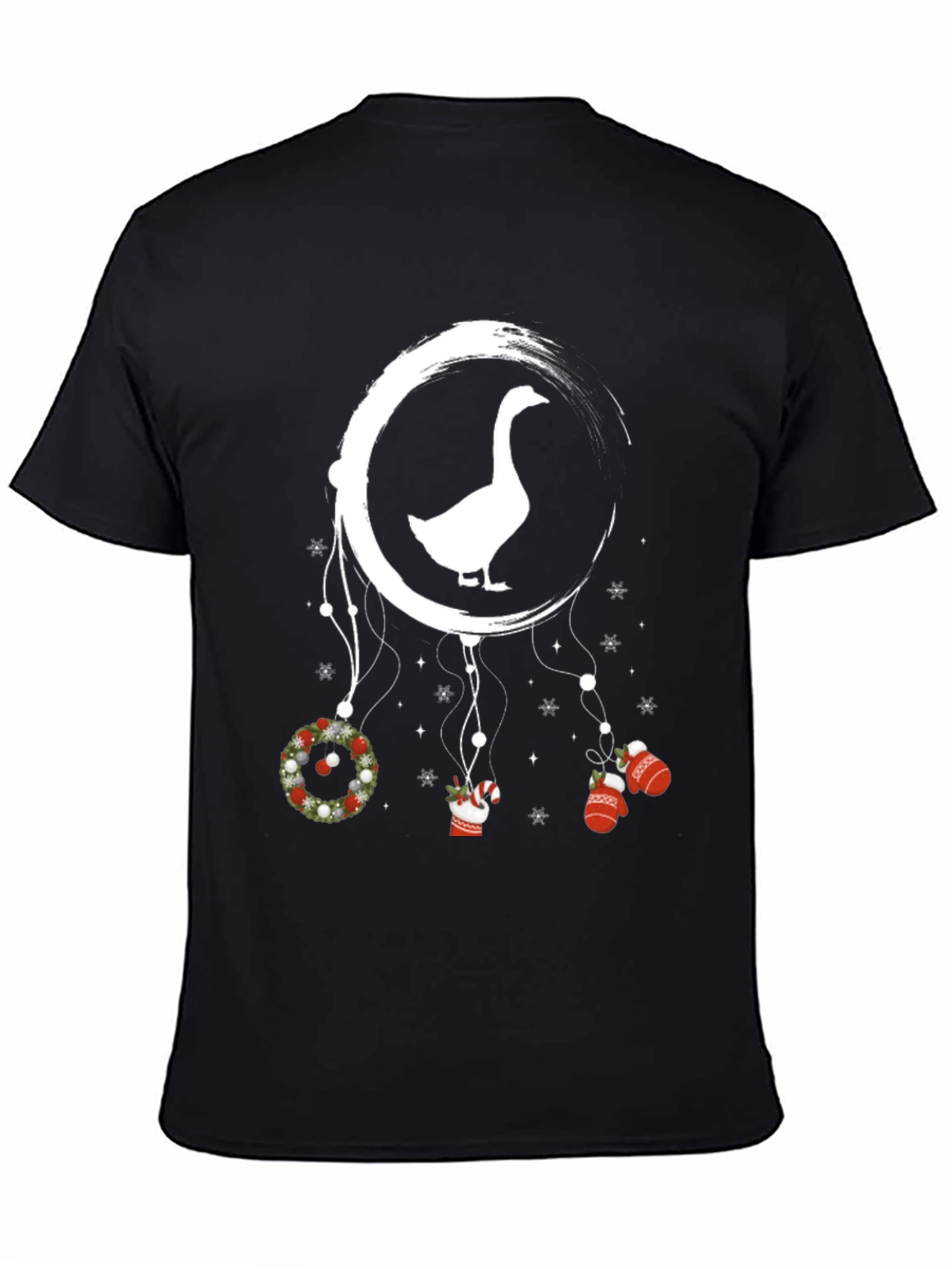 Goose Christmas Dreamcatcher Graphic Tee