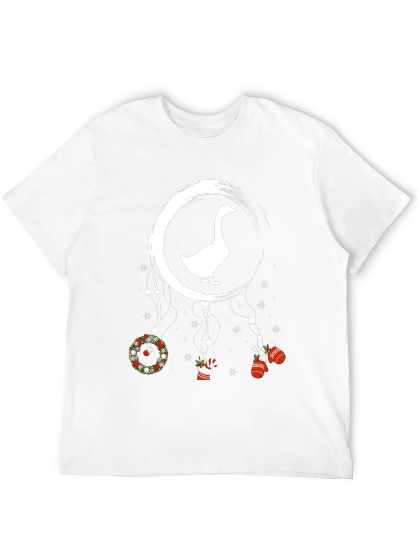 Goose Christmas Dreamcatcher Graphic Tee
