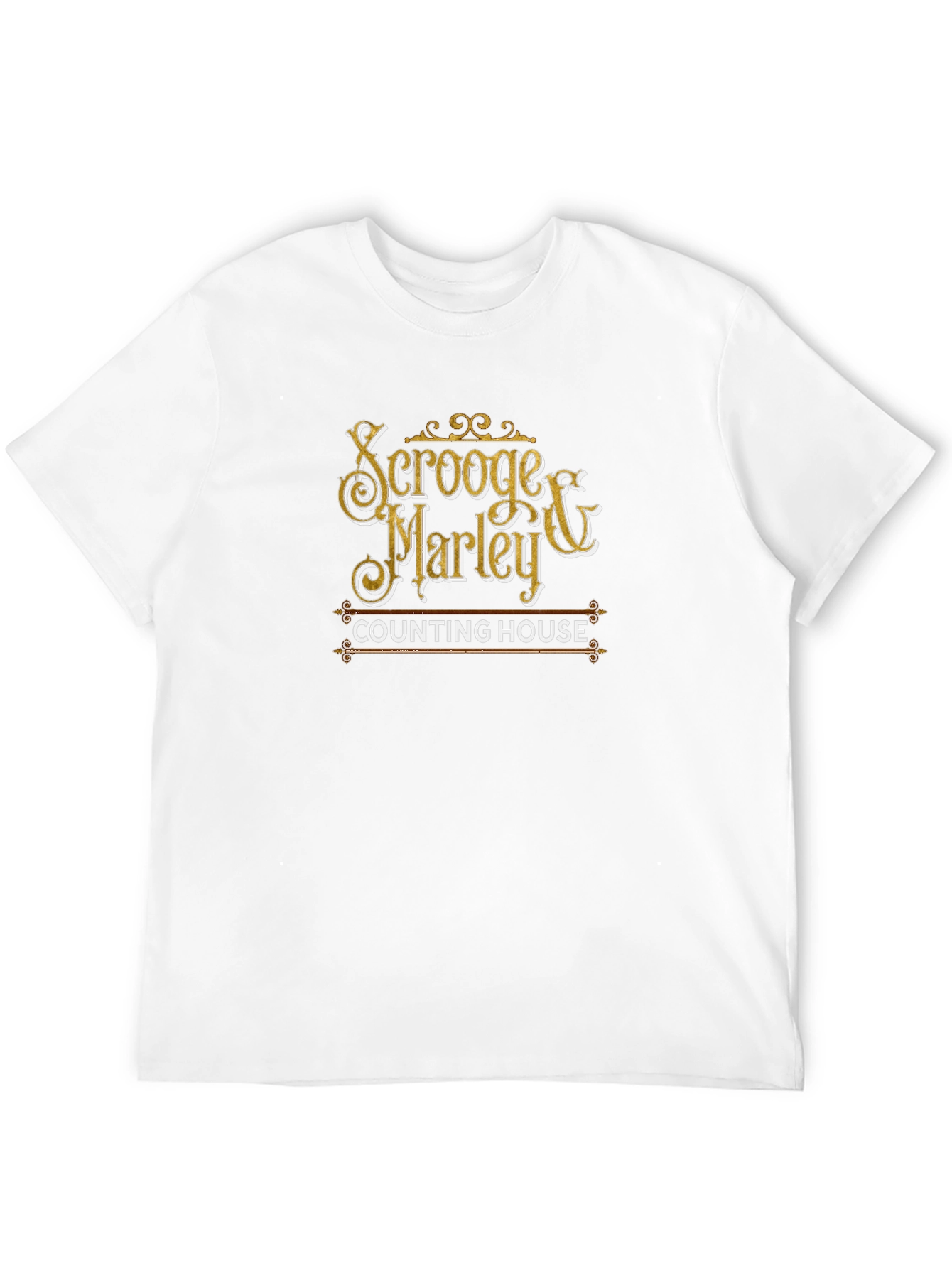 Scrooge & Marley Counting House T-Shirt - Black