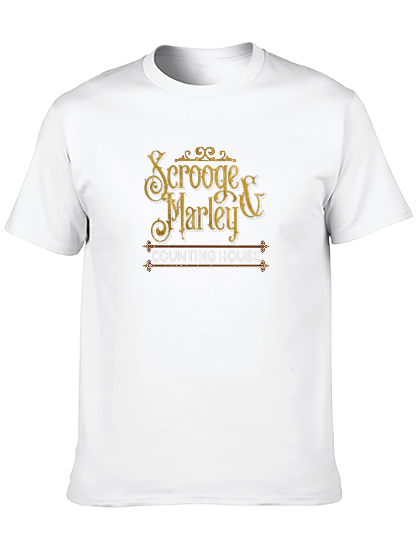 Scrooge & Marley Counting House T-Shirt - Black