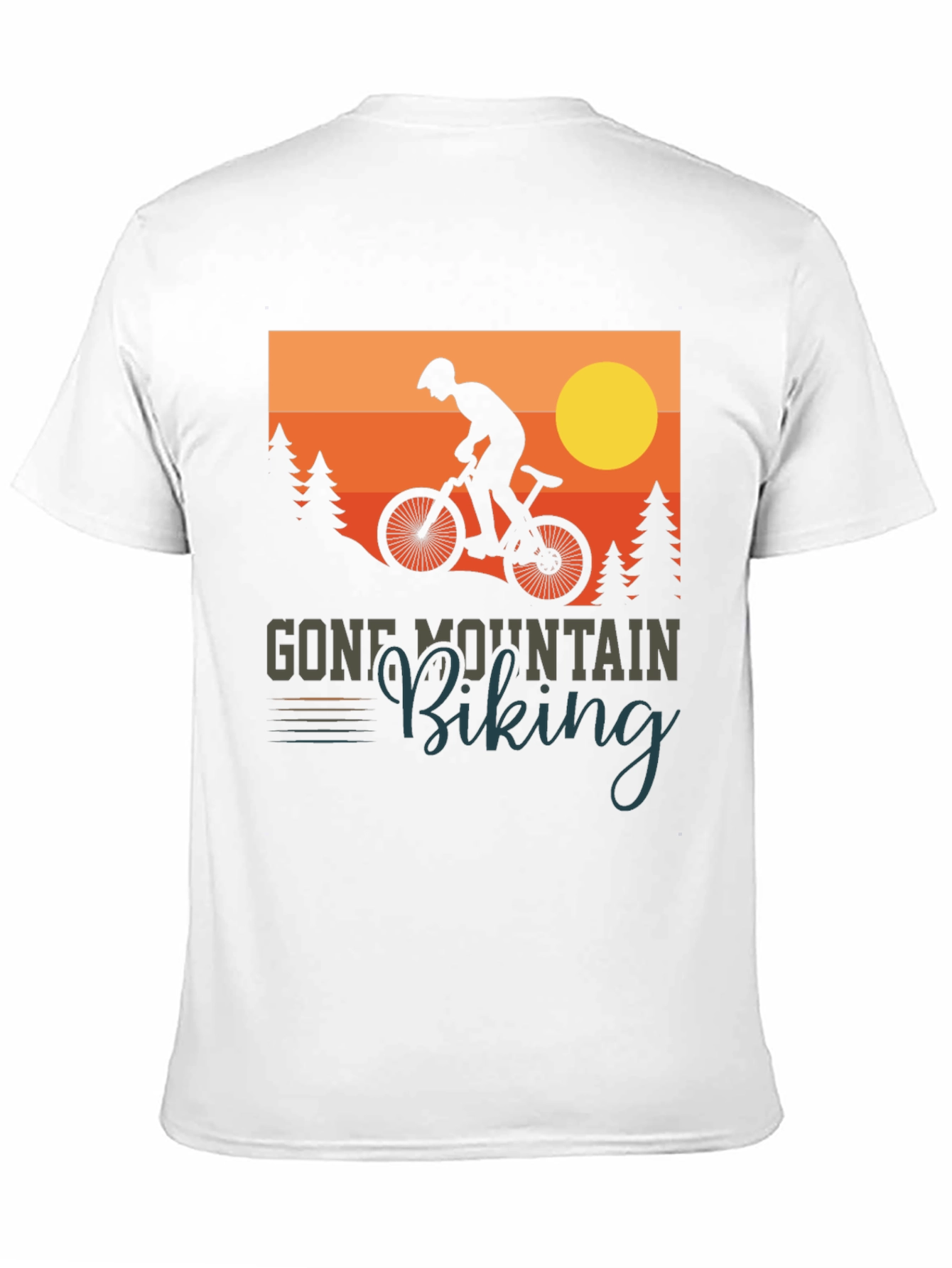 Gone Mountain Biking T-Shirt