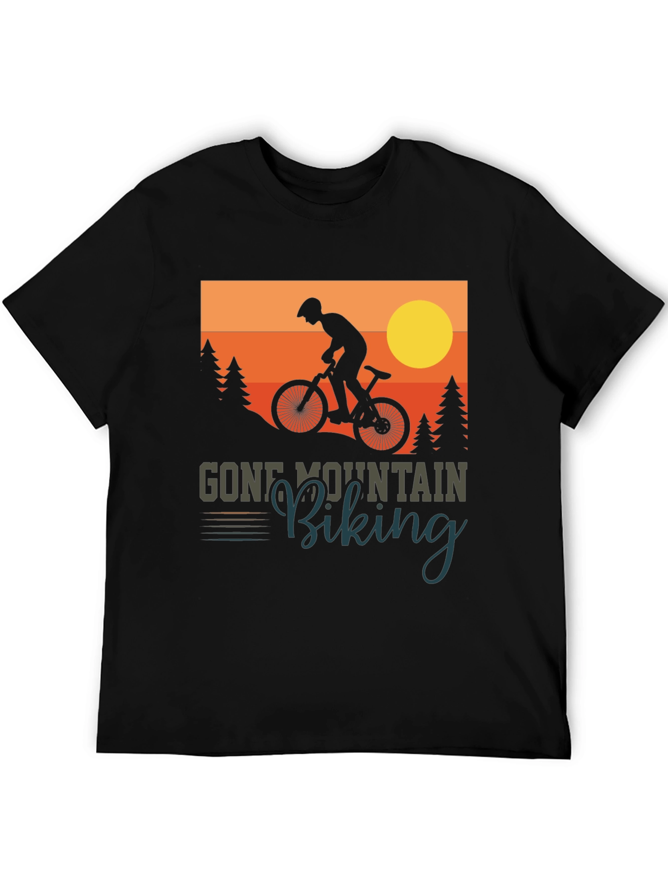 Gone Mountain Biking T-Shirt
