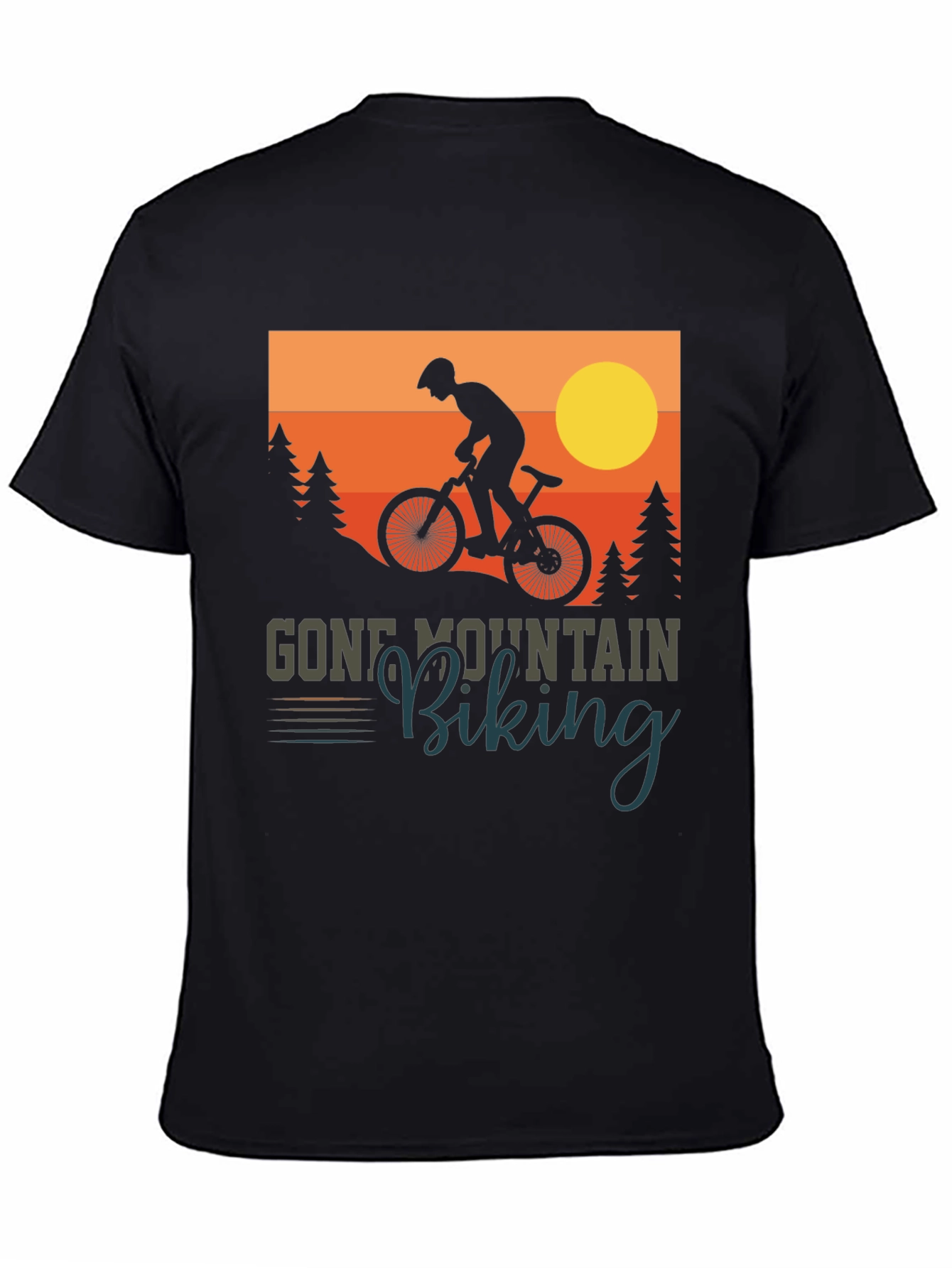 Gone Mountain Biking T-Shirt