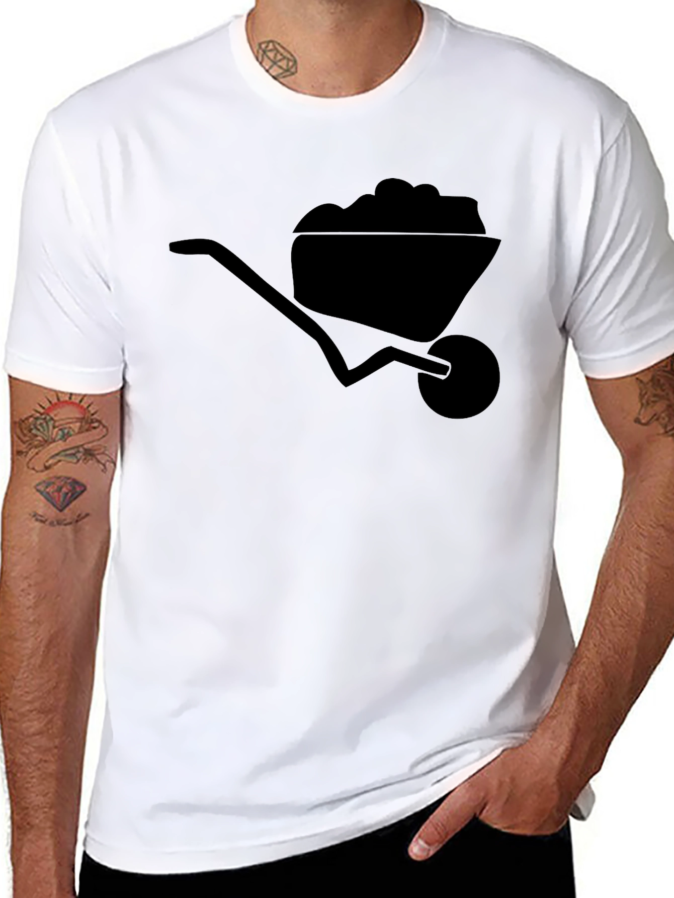 Wheelbarrow Graphic T-Shirt