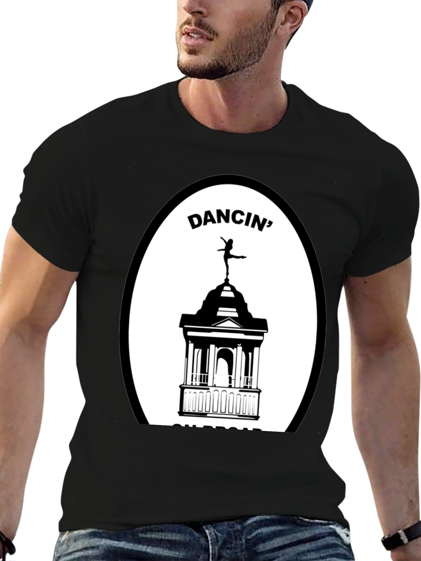 Dancin on Broad Black T-Shirt