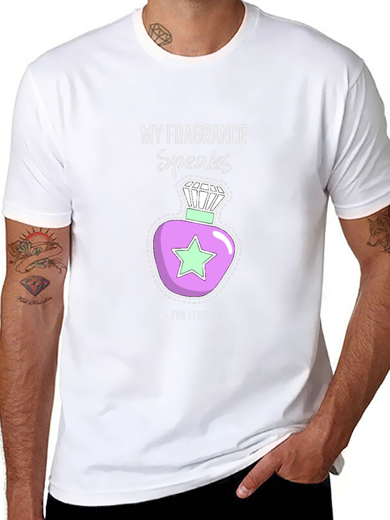 Fragrance Speaks T-Shirt - Stylish Unisex Tee