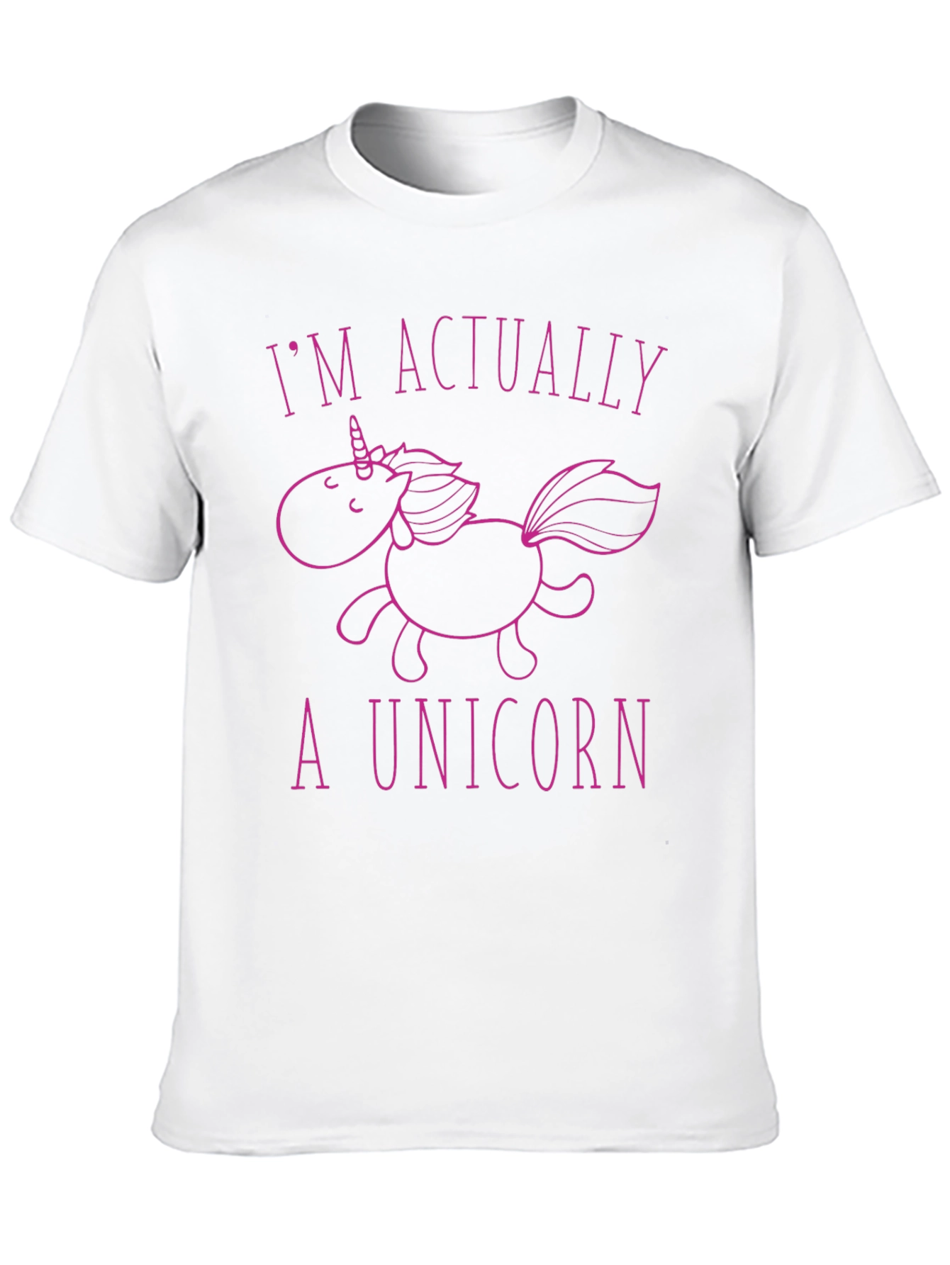 Im Actually A Unicorn Graphic Tee