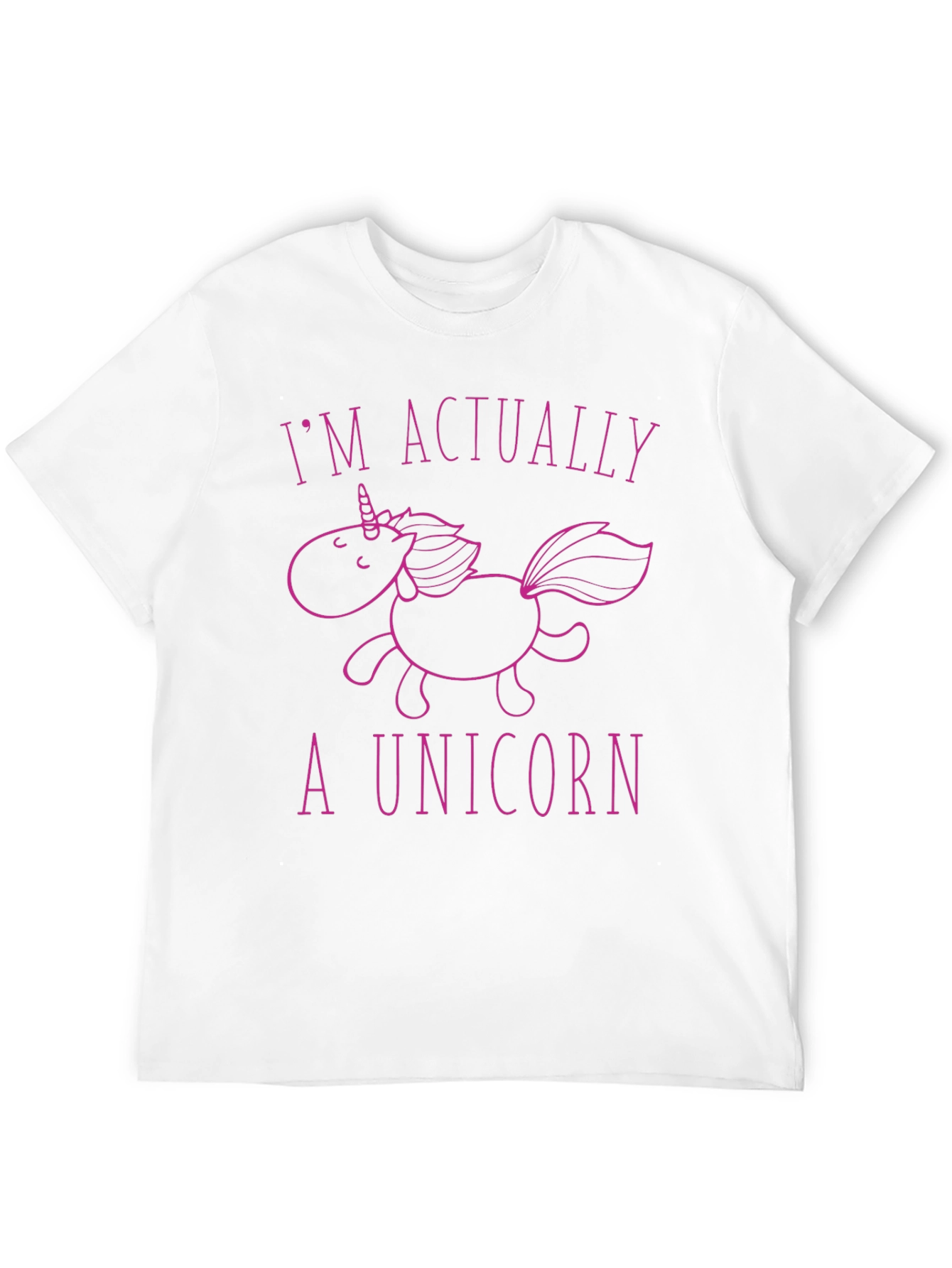Im Actually A Unicorn Graphic Tee