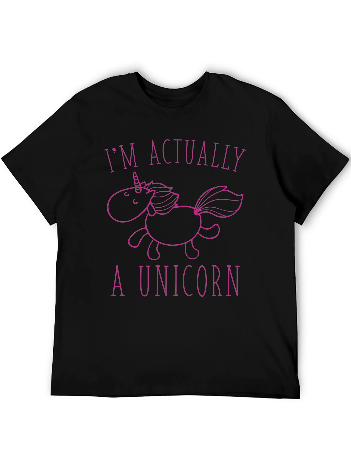 Im Actually A Unicorn Graphic Tee