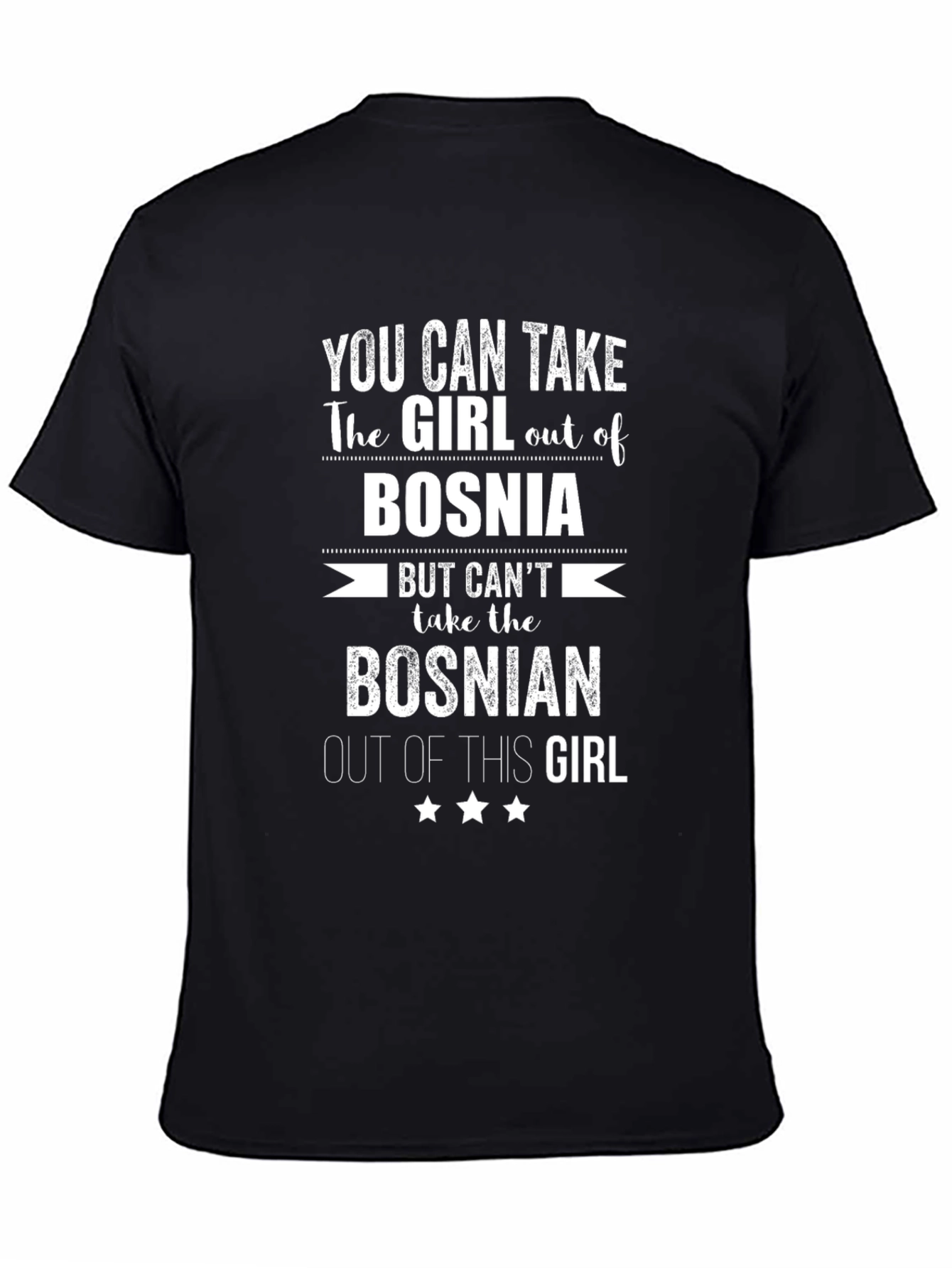 Bosnia Pride T-Shirt - Bosnian Girl Gift