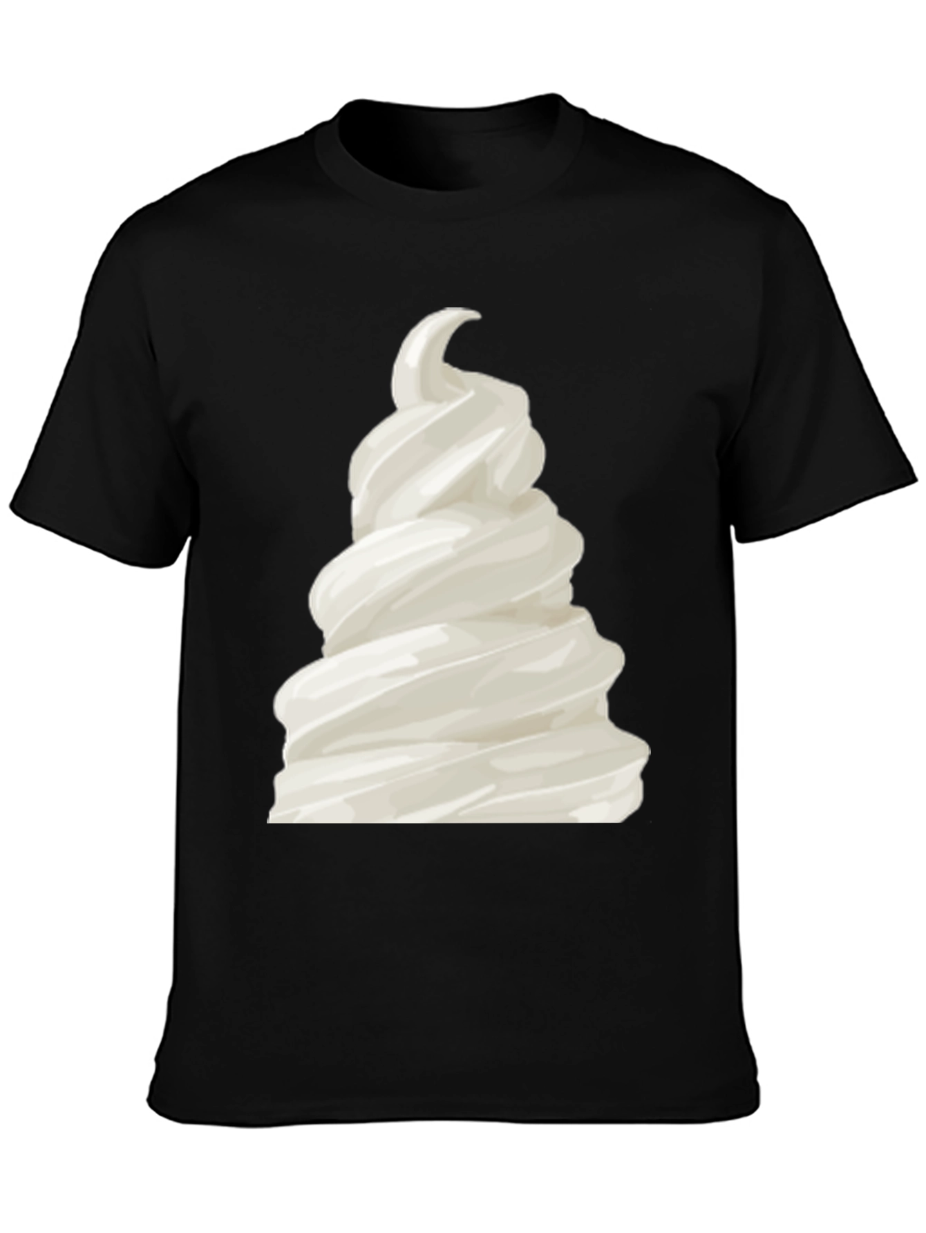Soft Serve Tee - Creamy Ice Cream Graphic T-Shirt