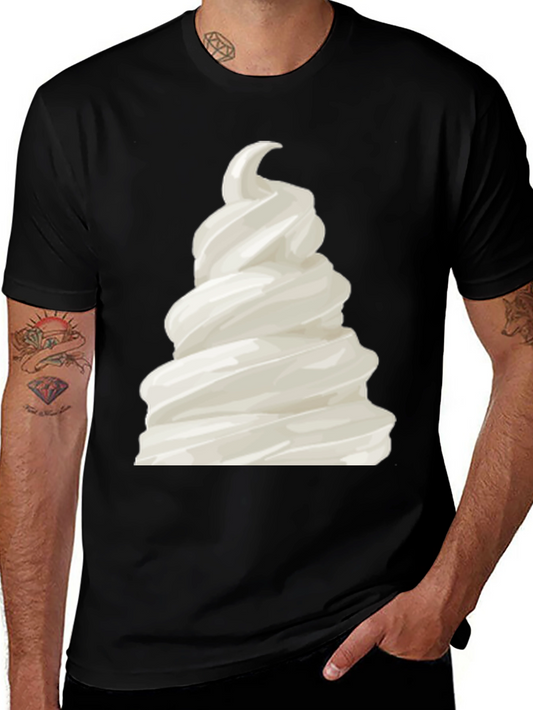 Soft Serve Tee - Creamy Ice Cream Graphic T-Shirt