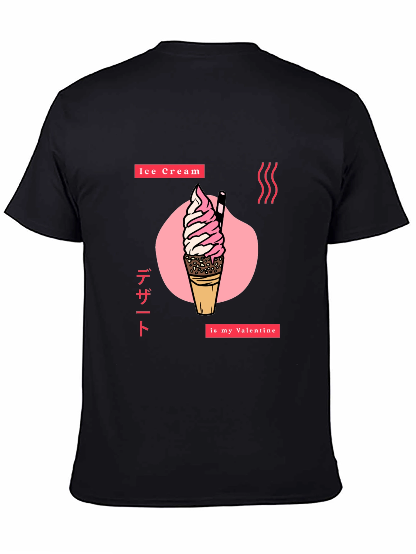 Ice Cream Valentine Graphic Tee