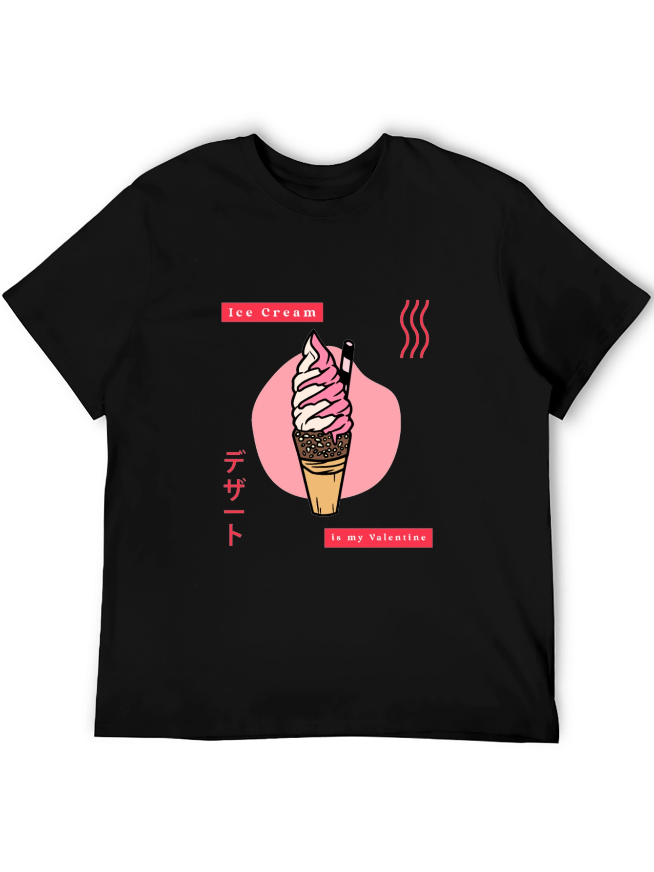 Ice Cream Valentine Graphic Tee