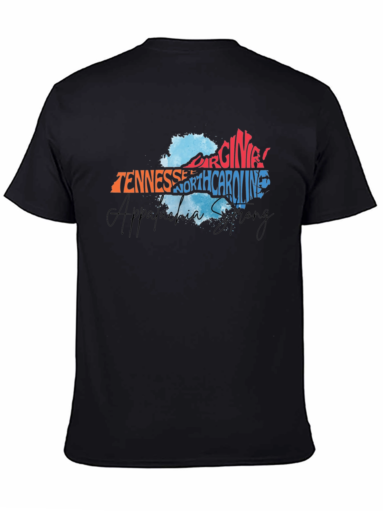 Appalachia Strong State Names T-Shirt