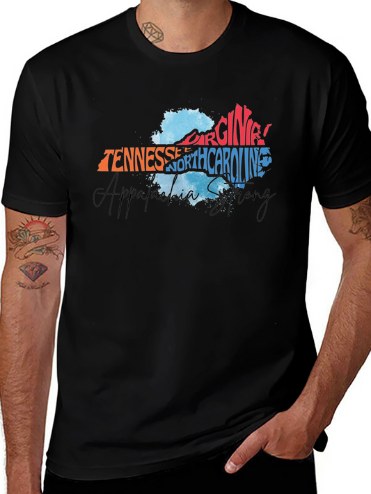 Appalachia Strong State Names T-Shirt
