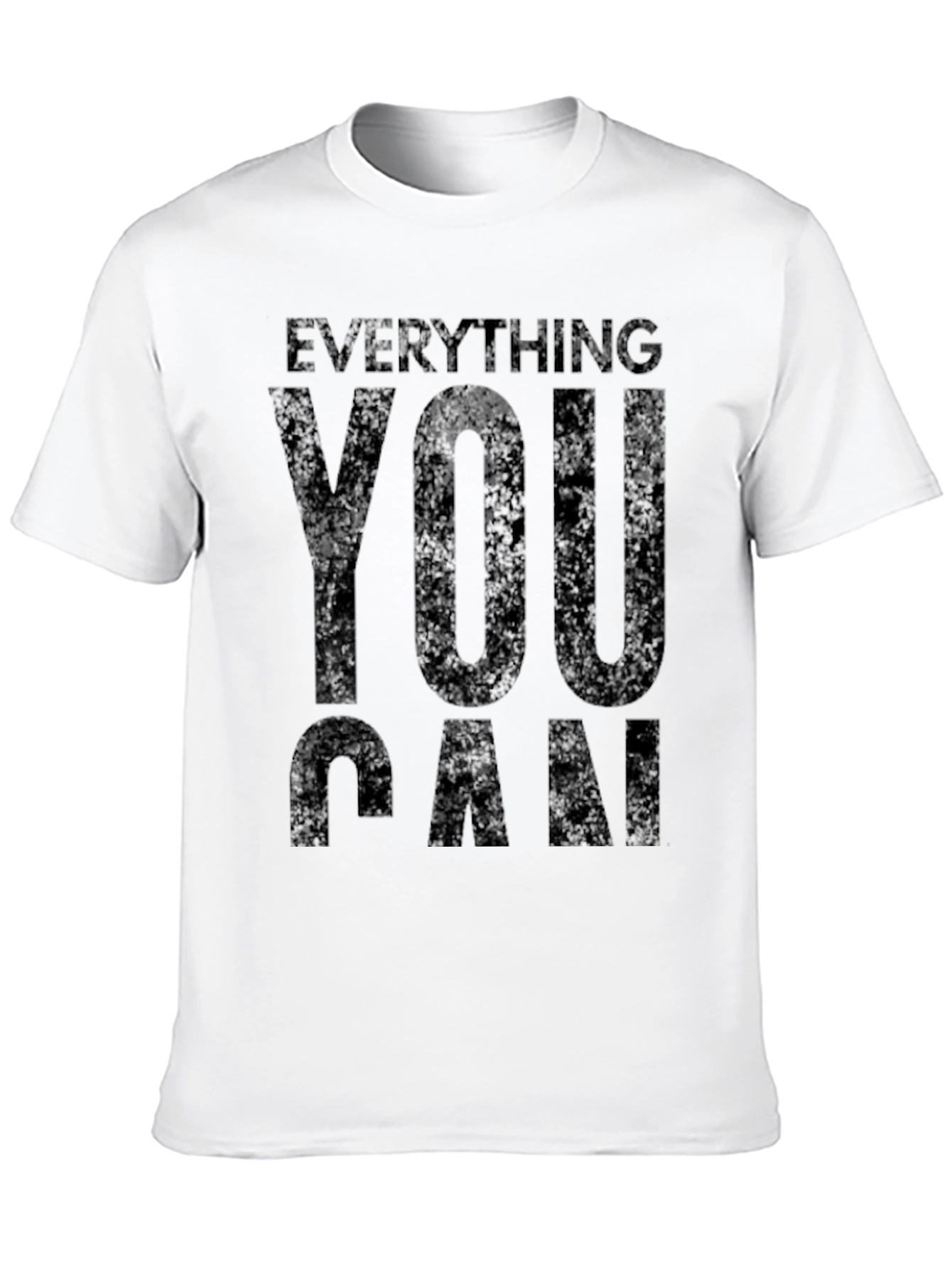 Everything You Can Black Graphic Tee