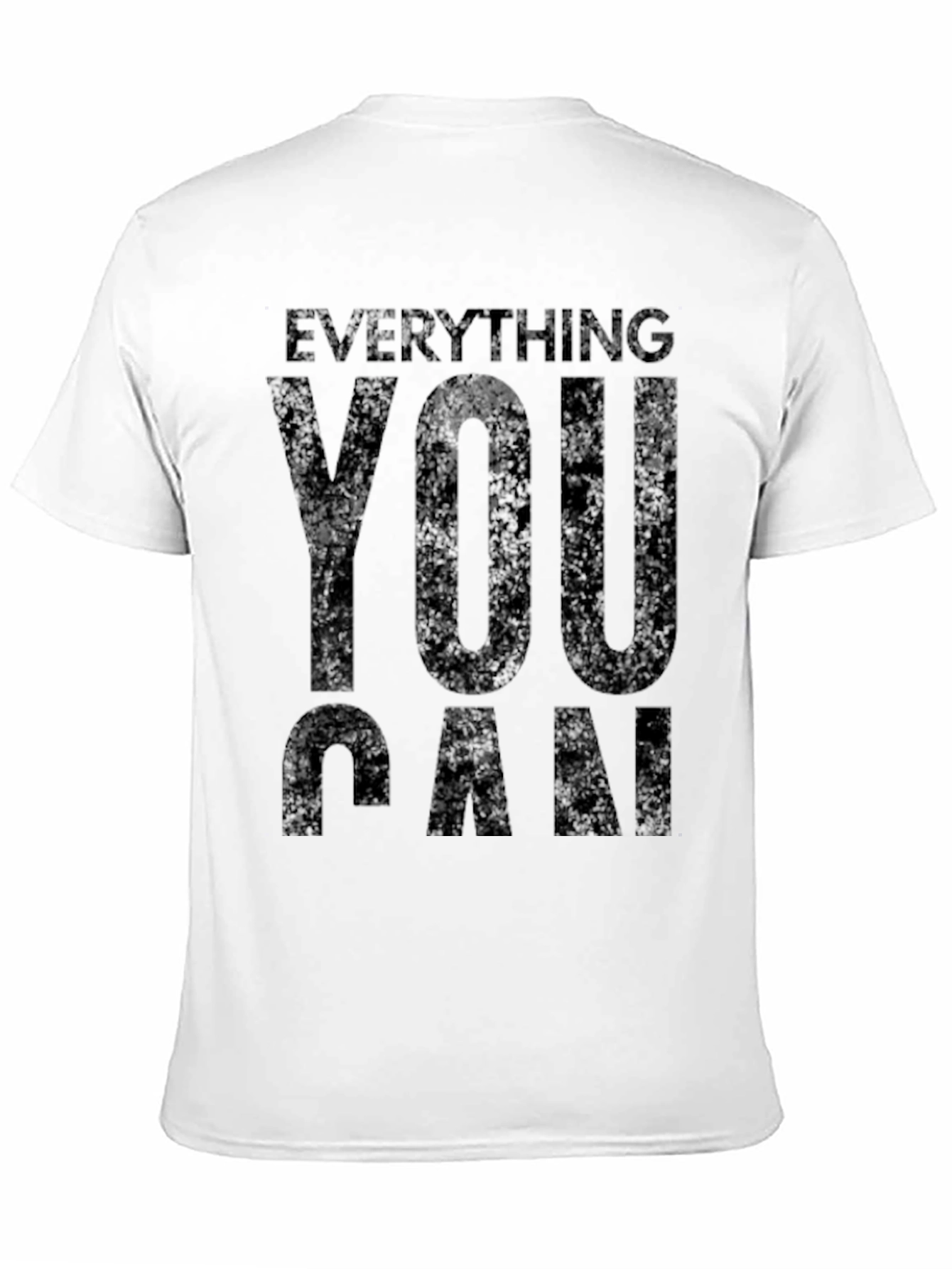 Everything You Can Black Graphic Tee