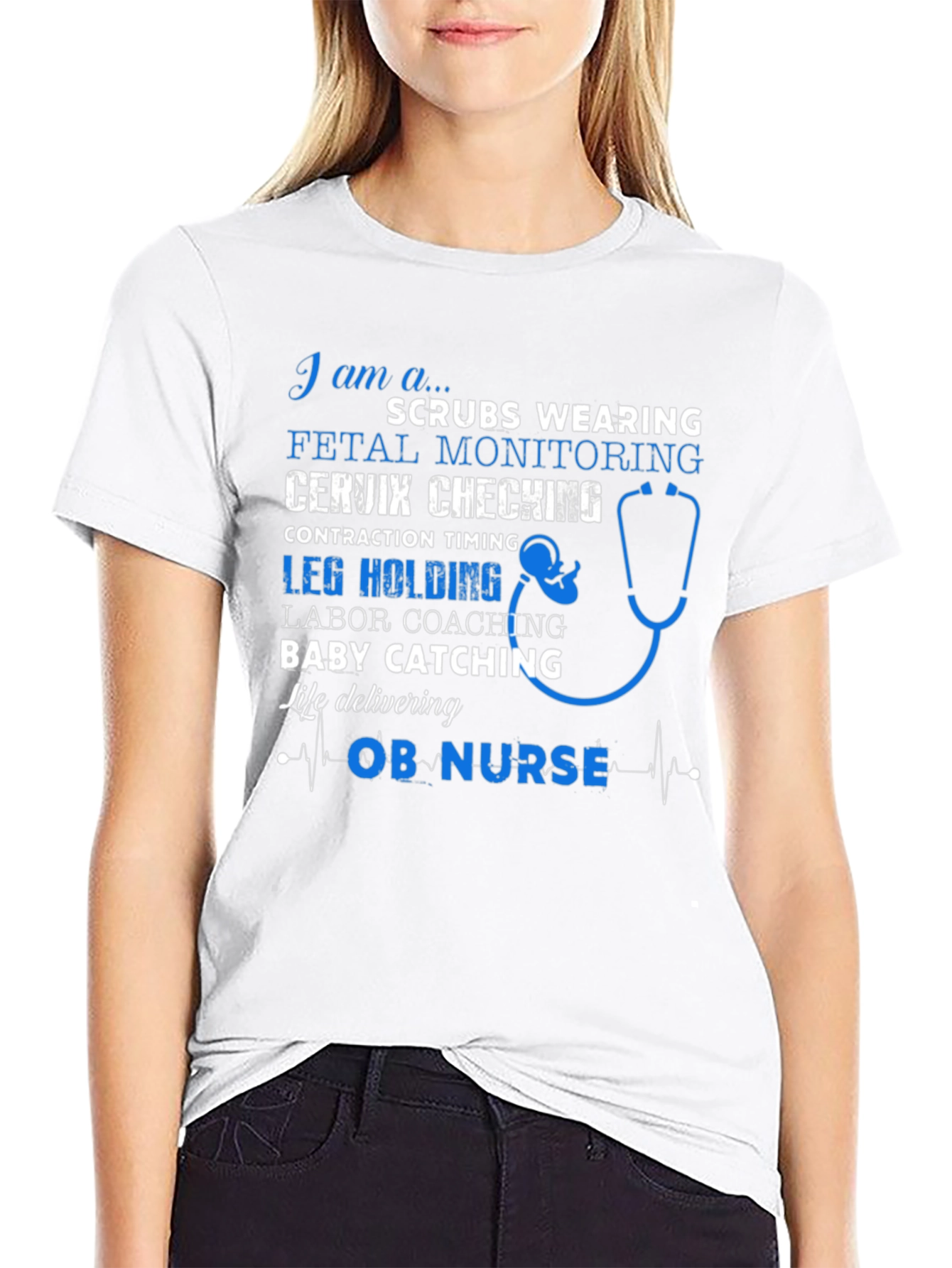 OB Nurse Graphic T-Shirt - Labor and Delivery