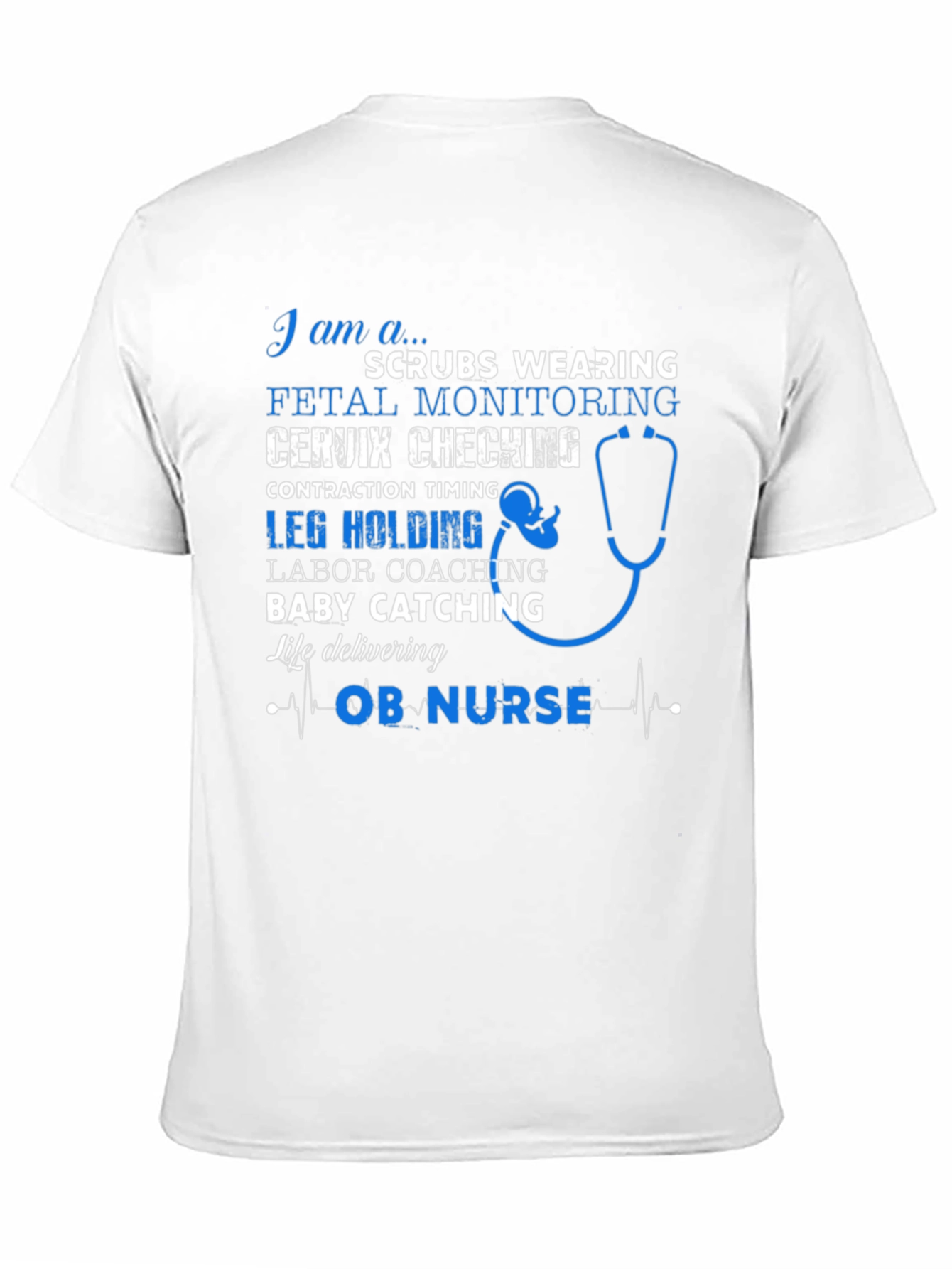 OB Nurse Graphic T-Shirt - Labor and Delivery