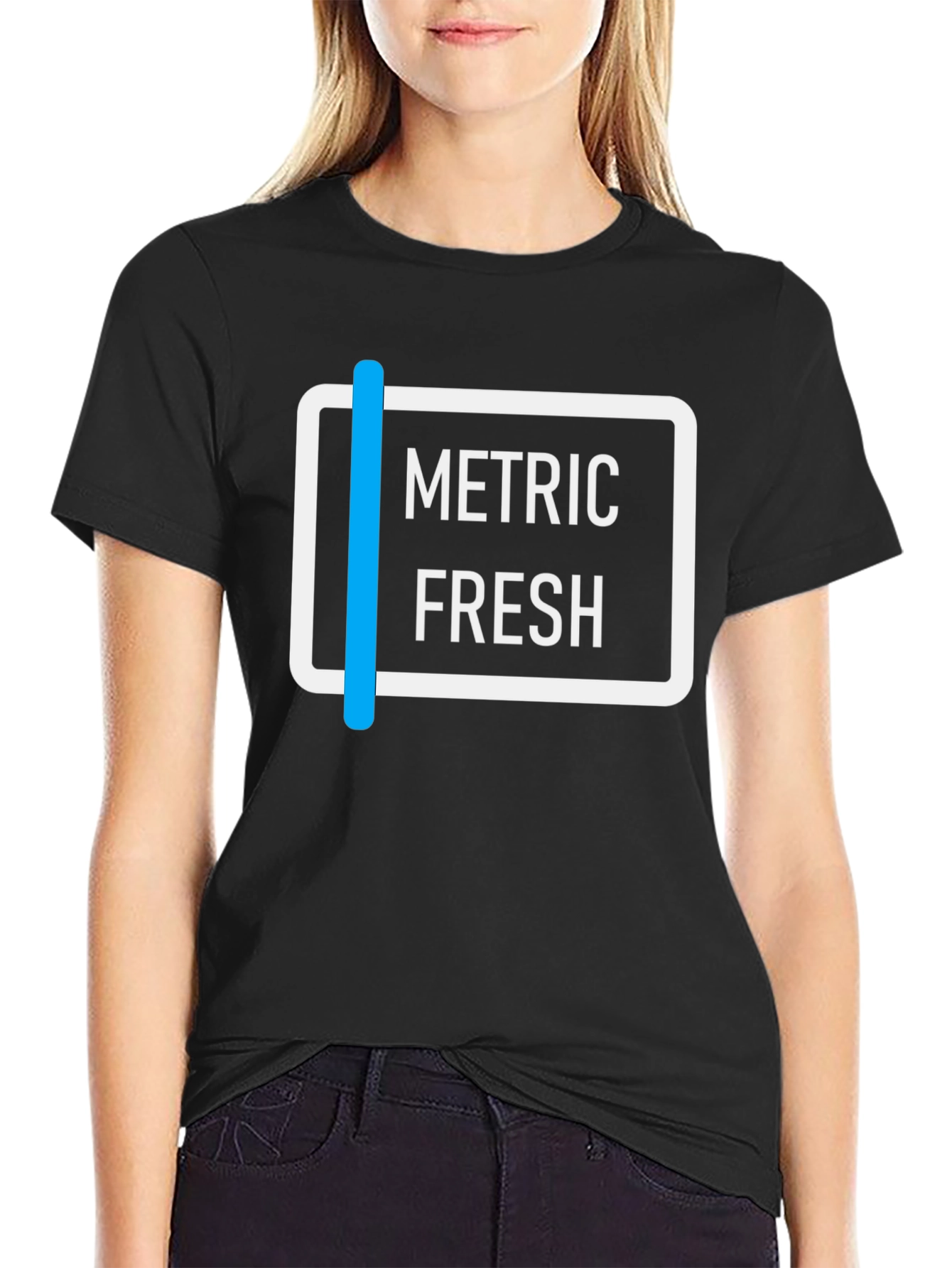 Metric Fresh Black Graphic T-Shirt