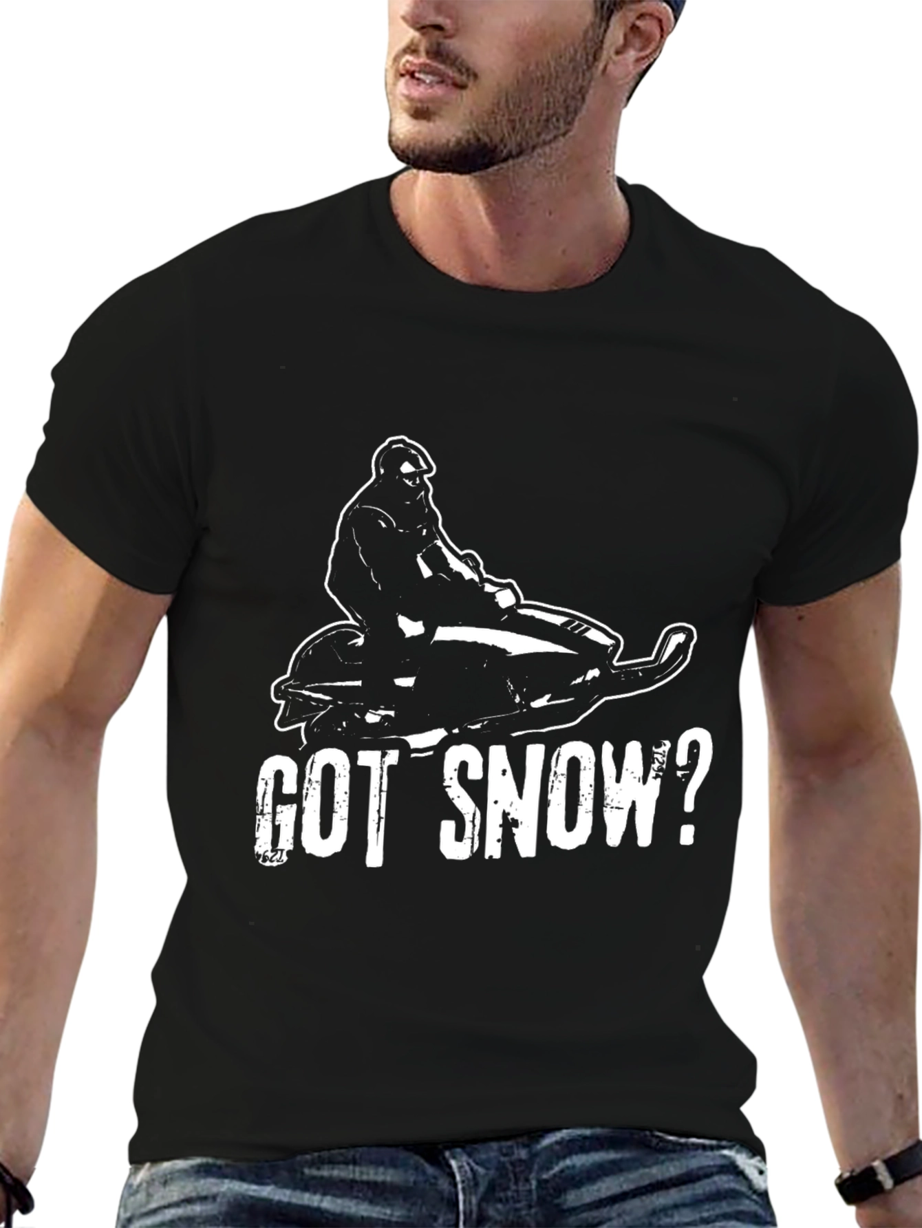 Got Snow? Graphic Tee - Black