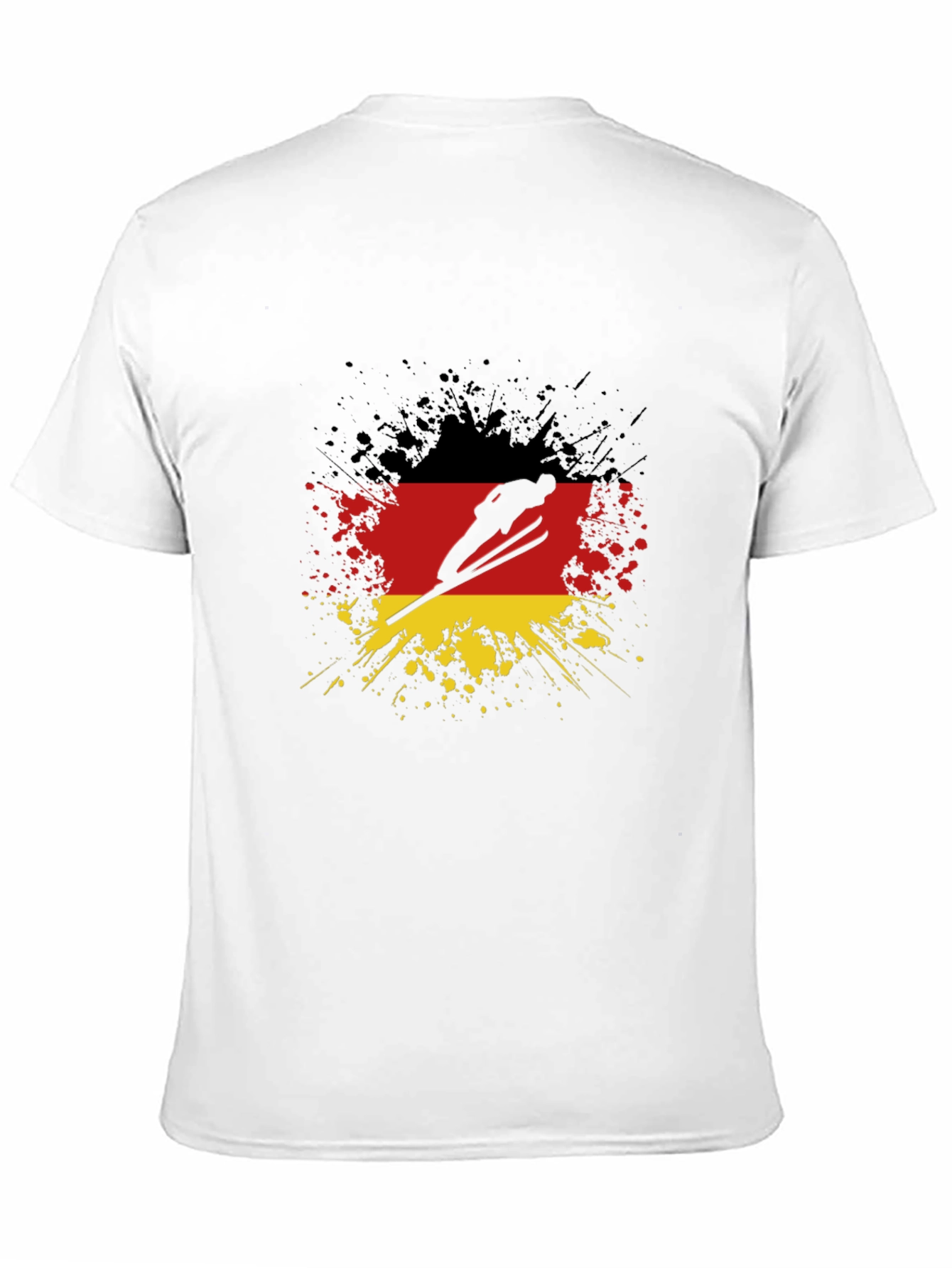 Germany Flag Ski Jumper T-Shirt