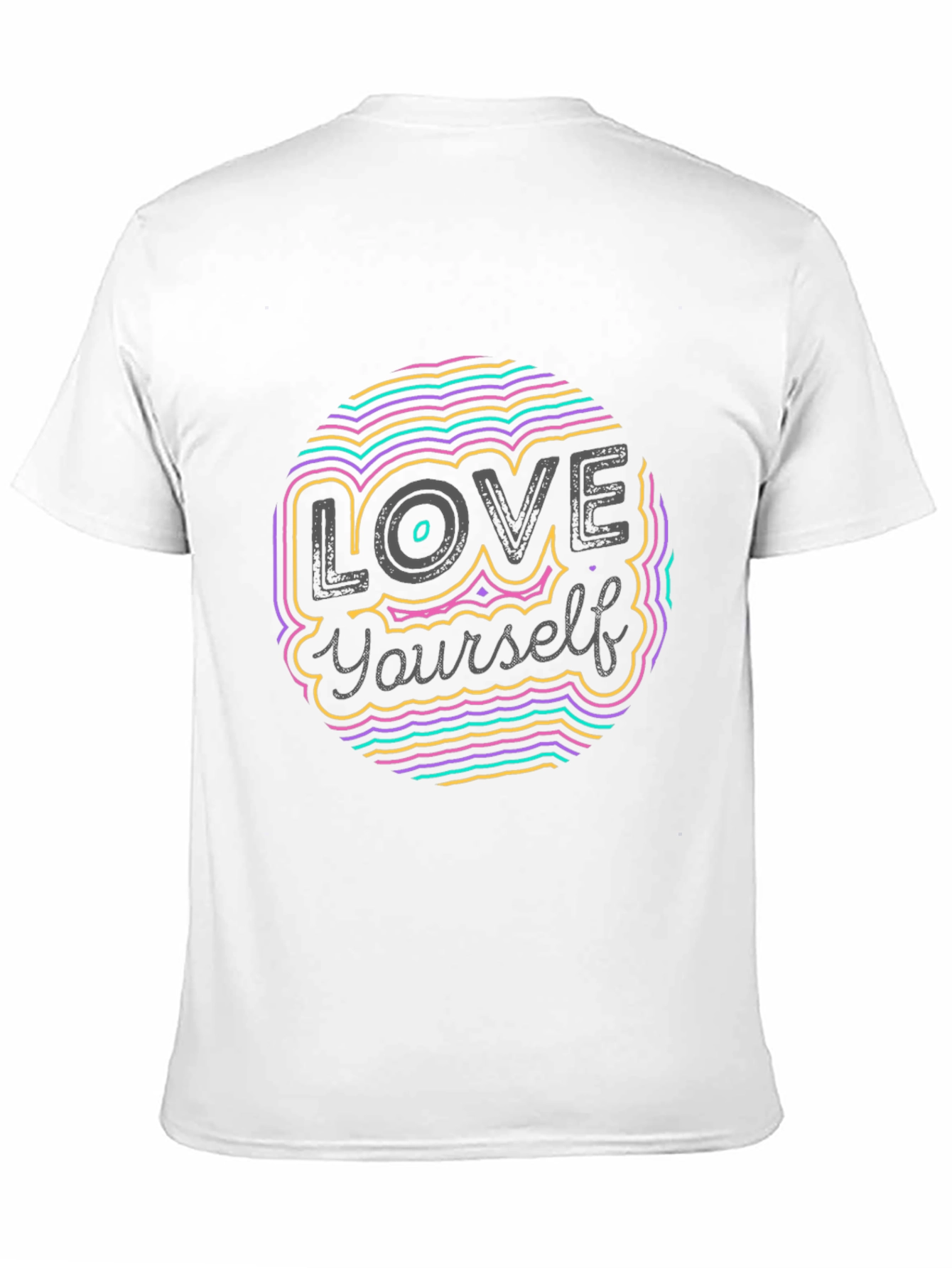 Love Yourself Graphic Tee - Black