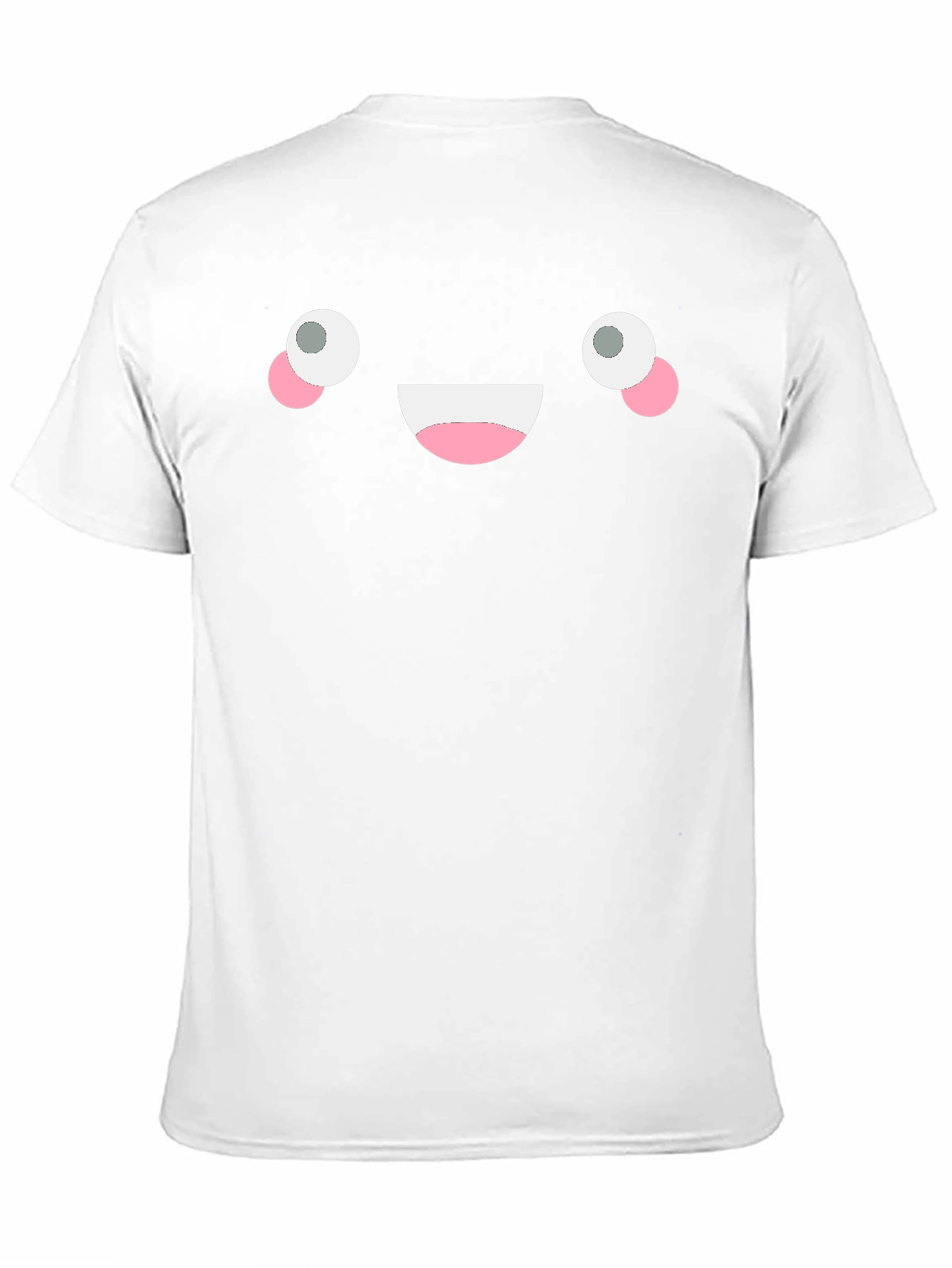 Happy Face Black T-Shirt - Fun Graphic Tee