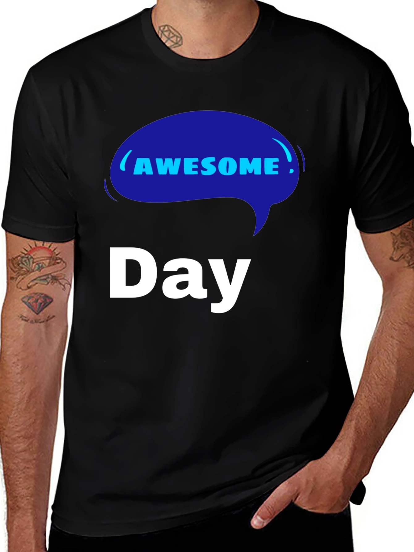 Awesome Day T-Shirt - Unique Graphic Tee