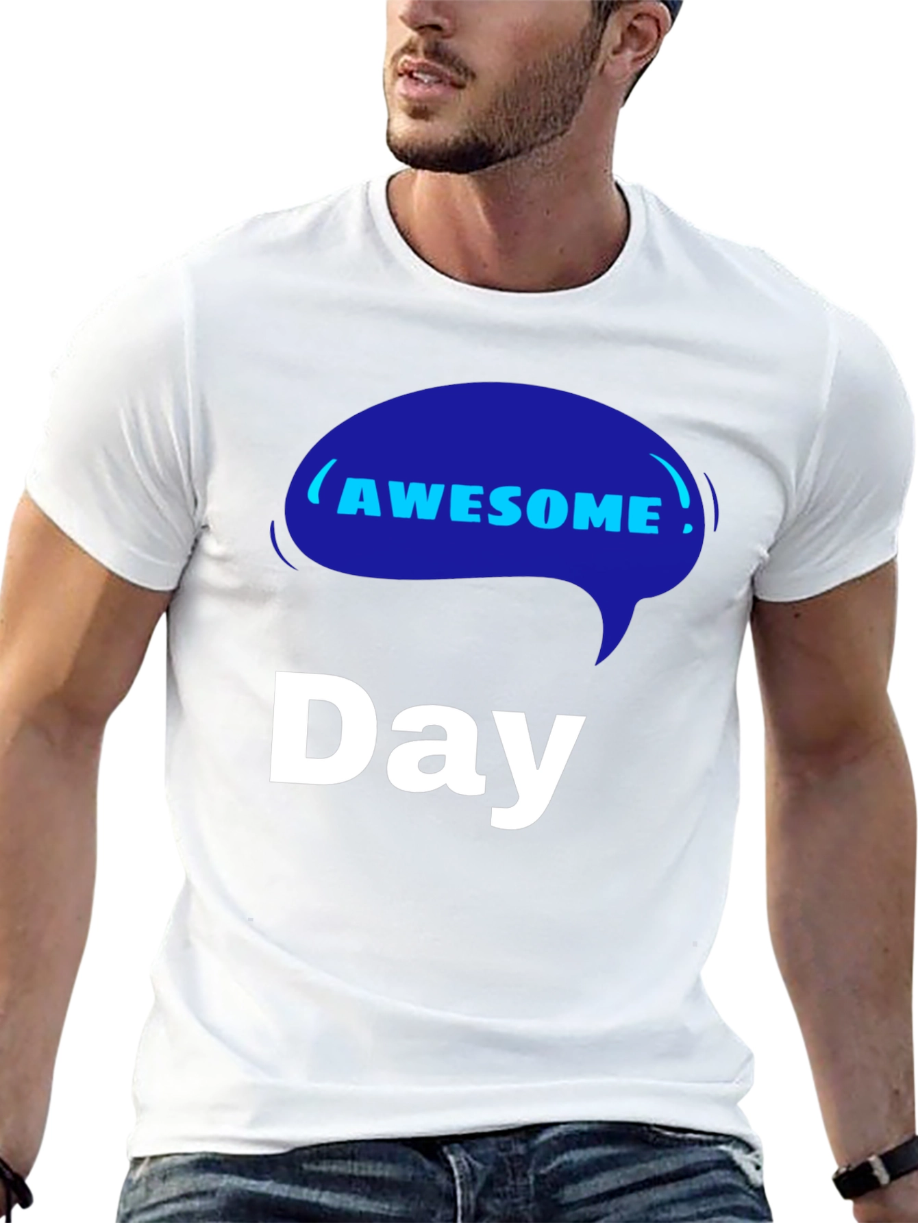 Awesome Day T-Shirt - Unique Graphic Tee