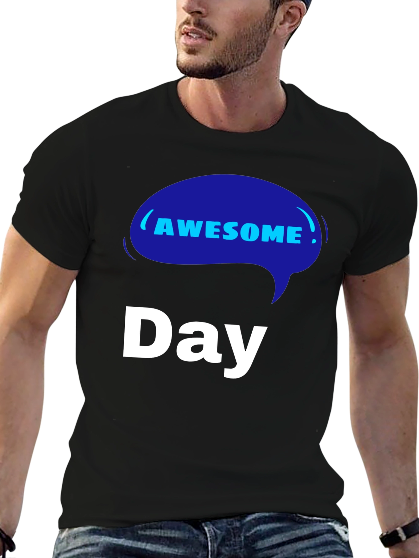 Awesome Day T-Shirt - Unique Graphic Tee