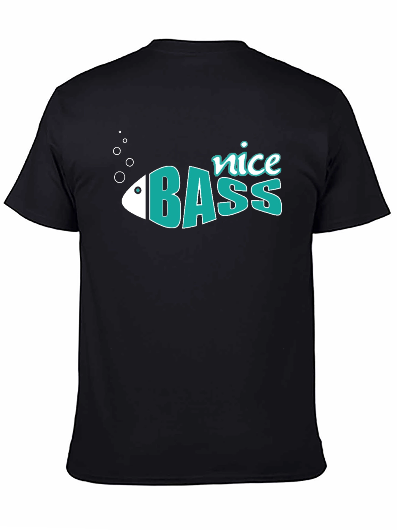 Nice Bass Fish Graphic T-Shirt