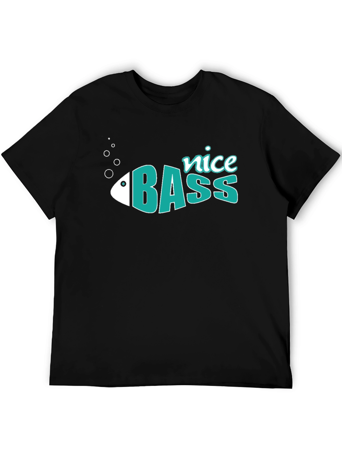 Nice Bass Fish Graphic T-Shirt
