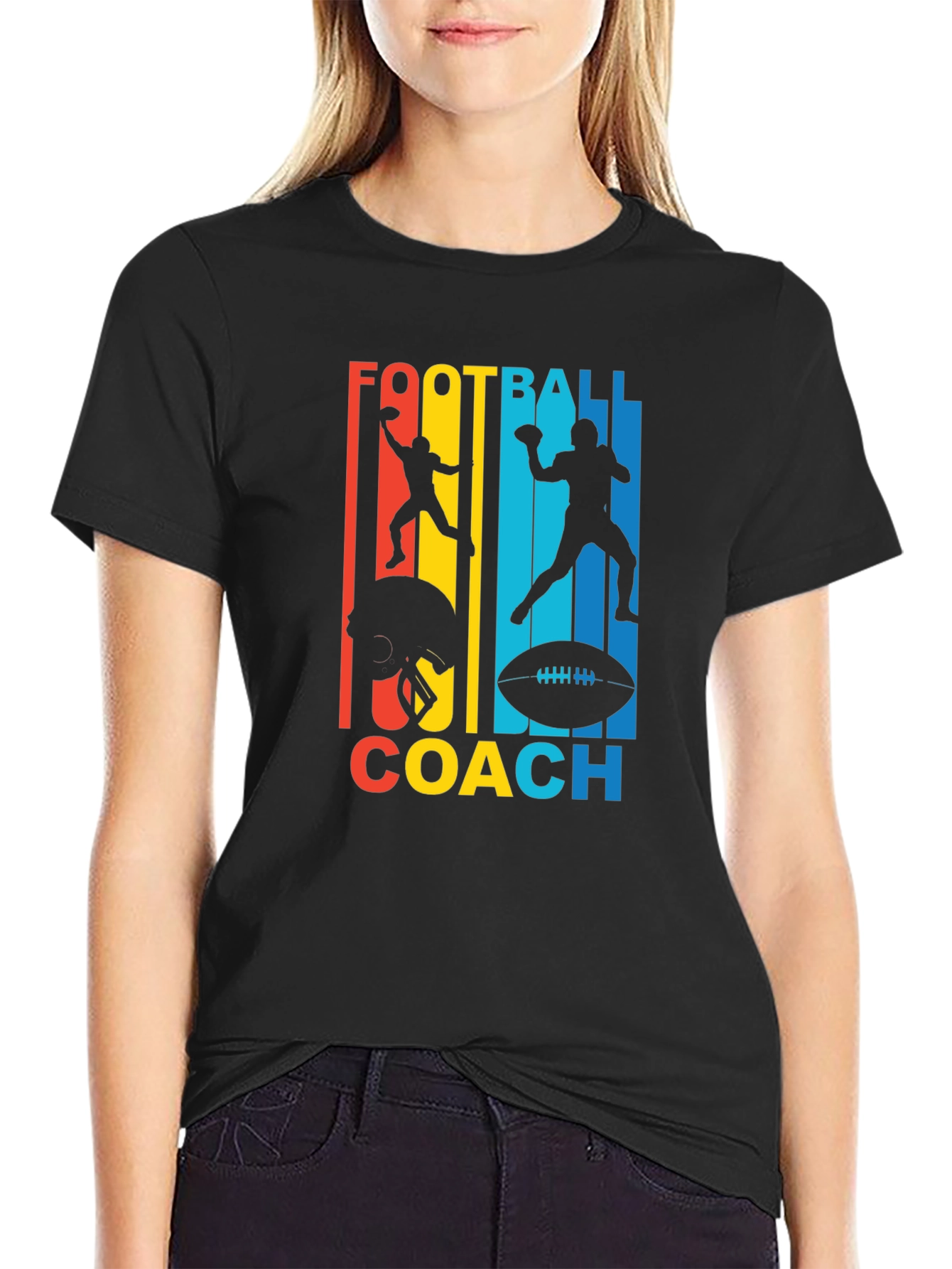 Football Coach Graphic T-Shirt